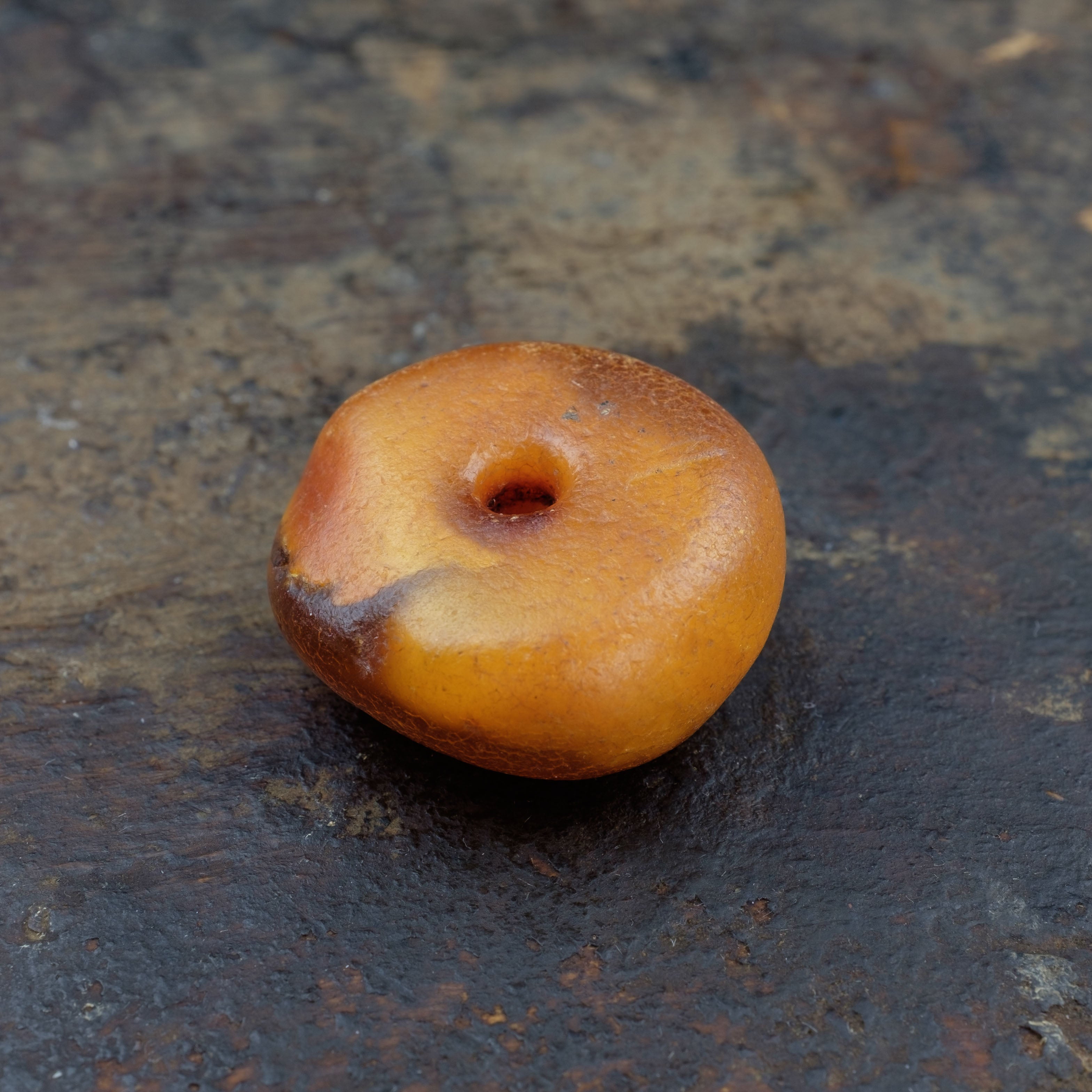 Antique Genuine Natural Baltic Amber Bead (5.6 g)