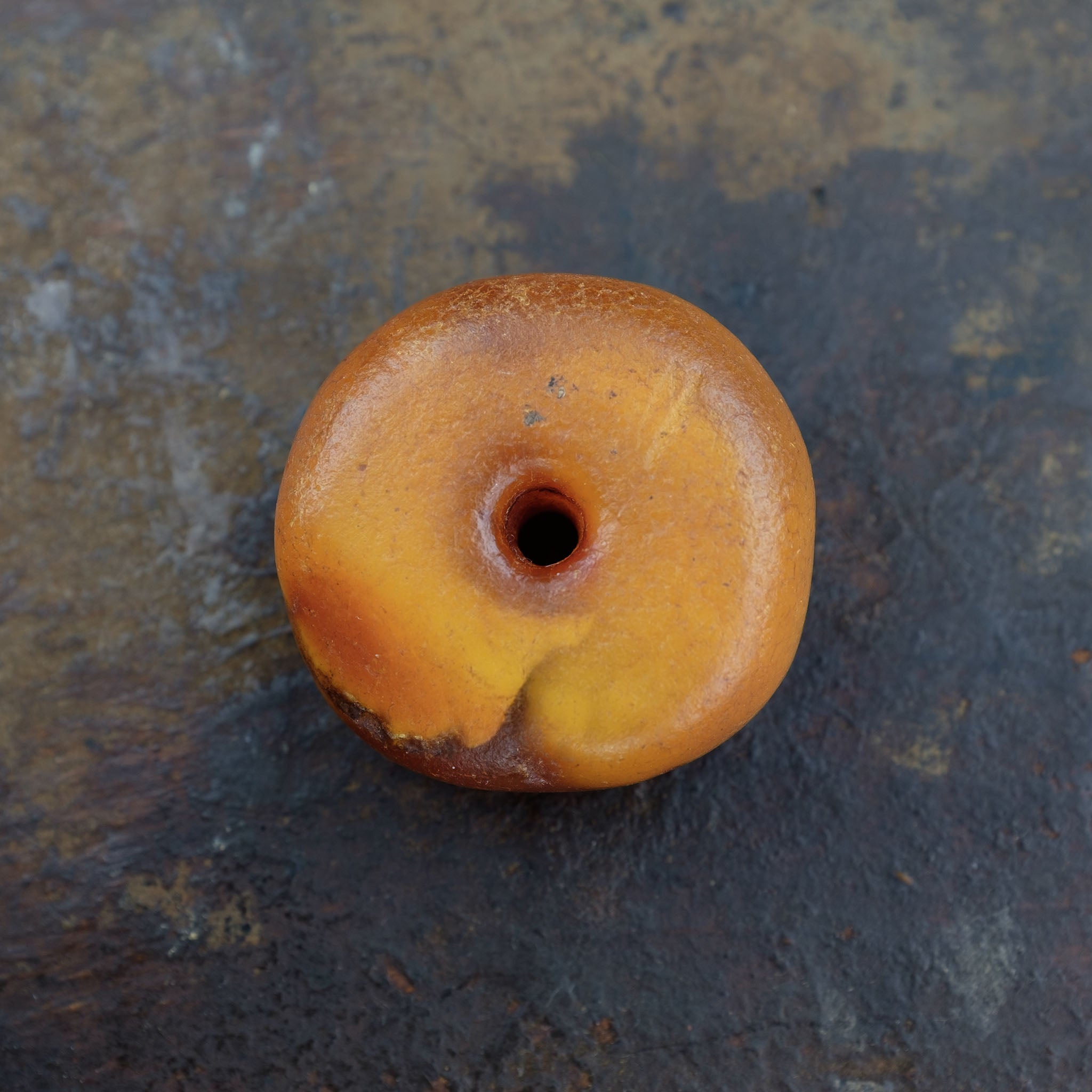 Antique Genuine Natural Baltic Amber Bead (5.6 g)
