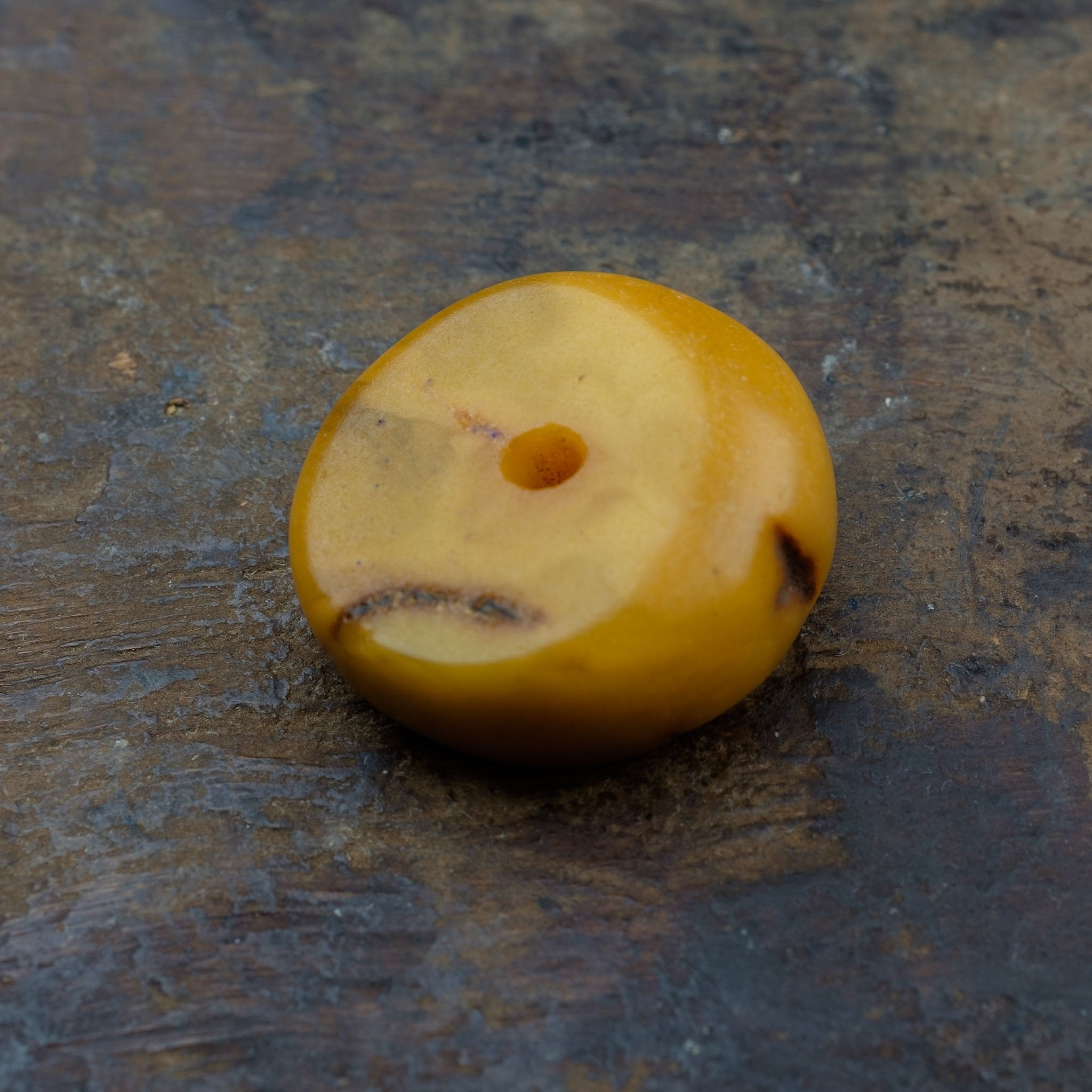 Antique Genuine Natural Baltic Amber Bead (4.1g)