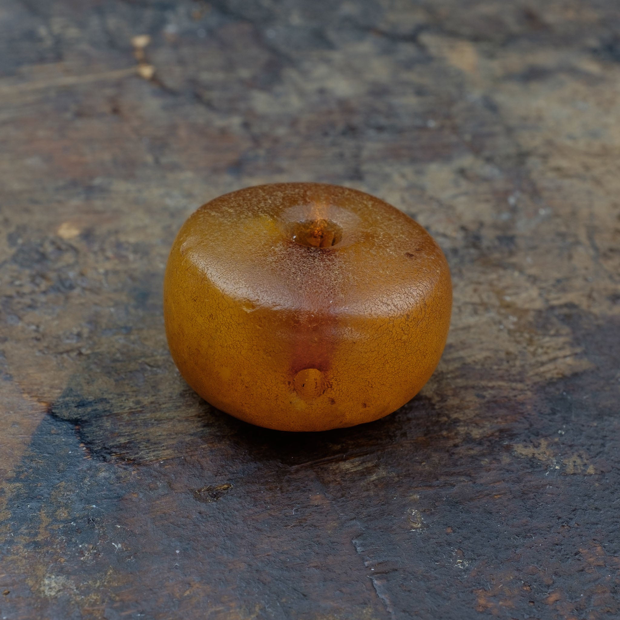 Large Antique Genuine Natural Baltic Amber Bead (7.7g) 