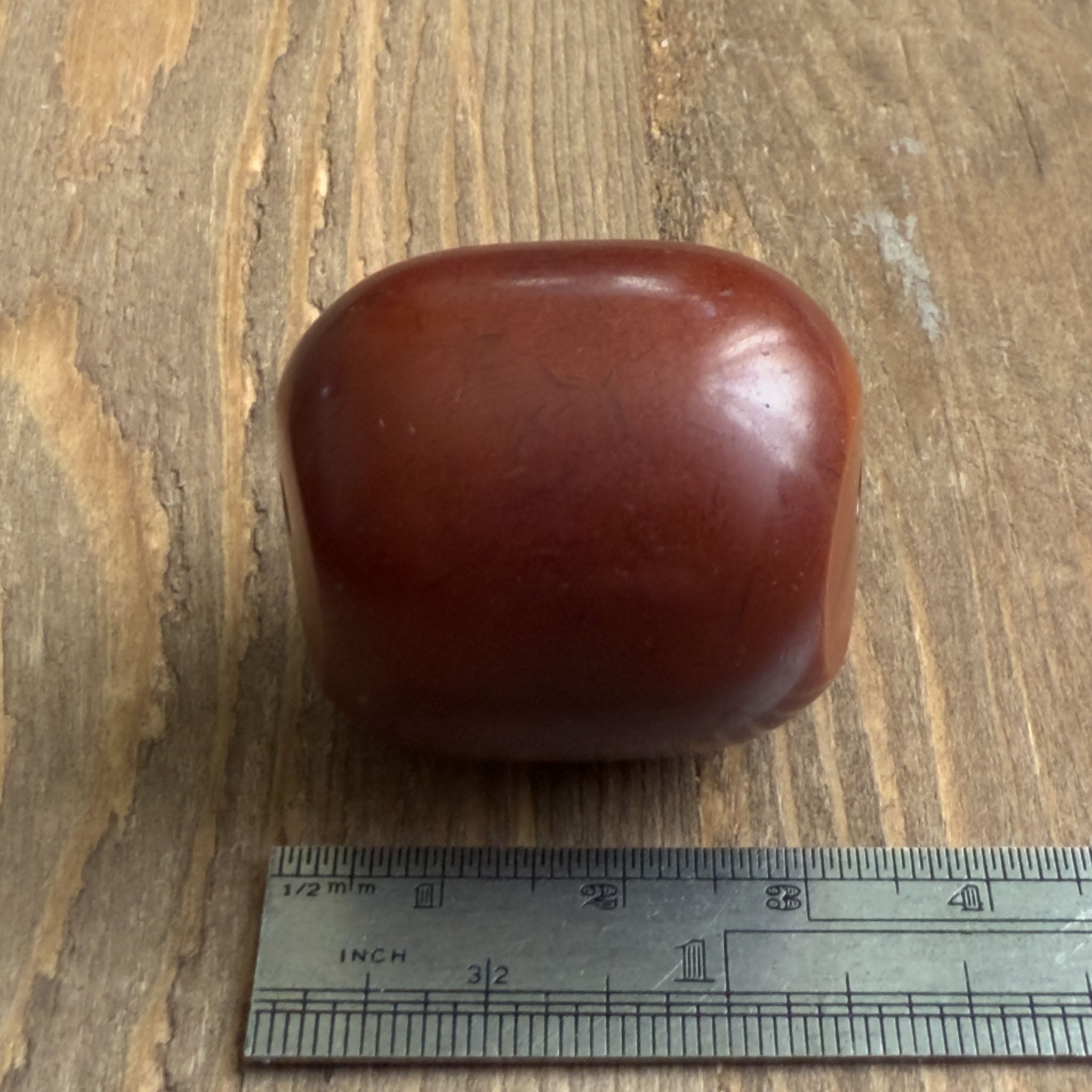 Antique Oval Yemeni Bakelite Bead