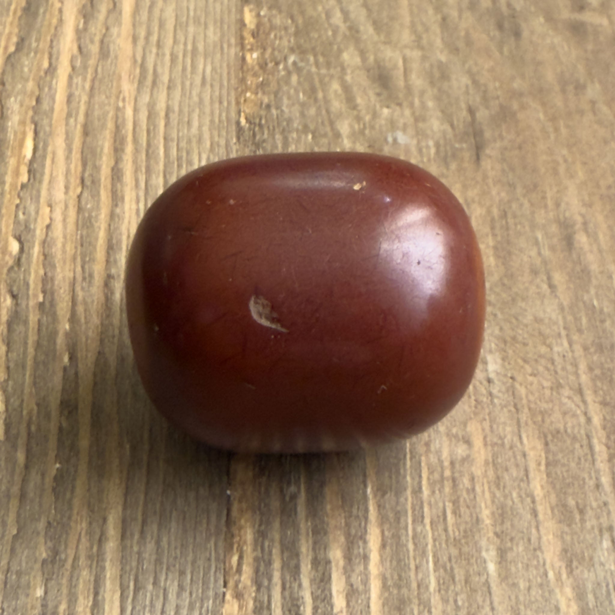 Antique Oval Yemeni Bakelite Bead