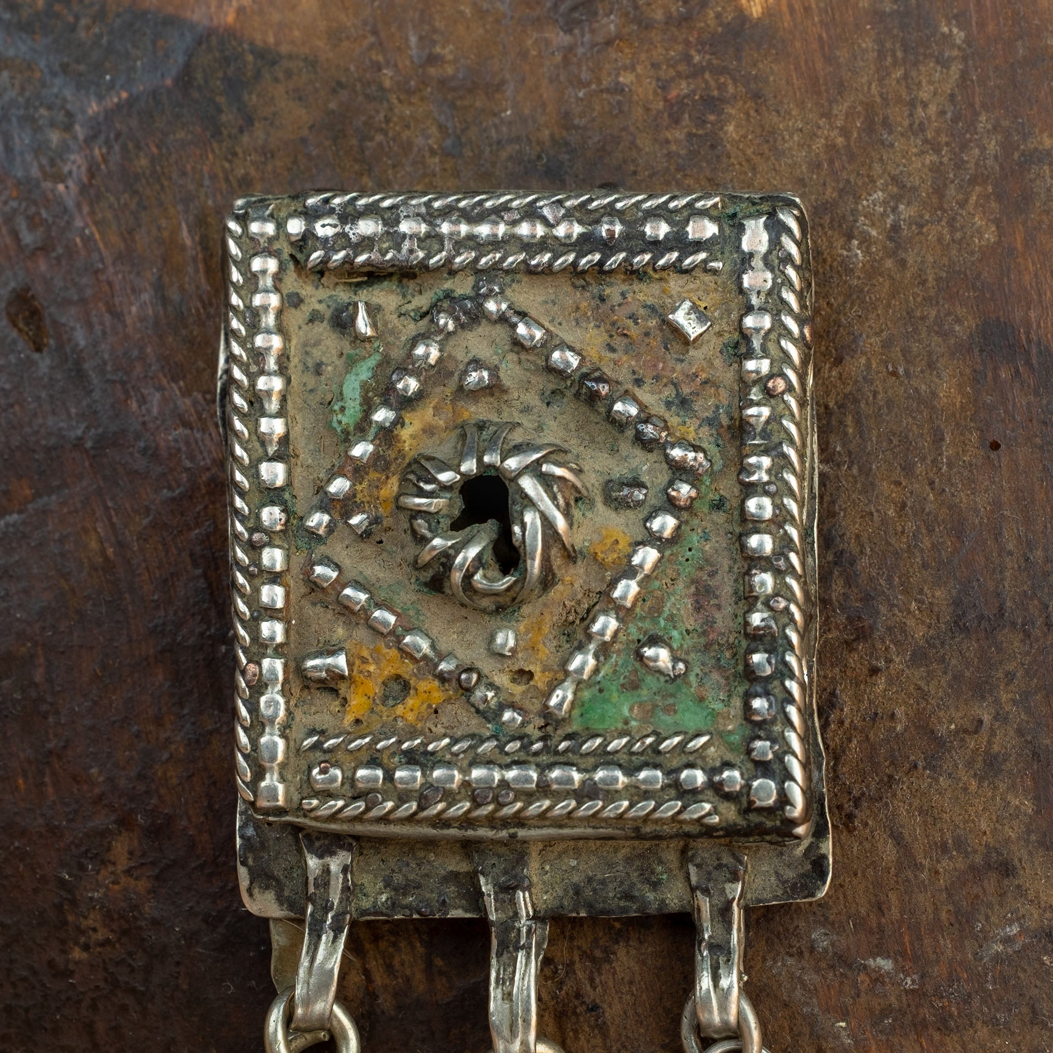 Rare Antique Figuig Hirz Pendant, Morocco