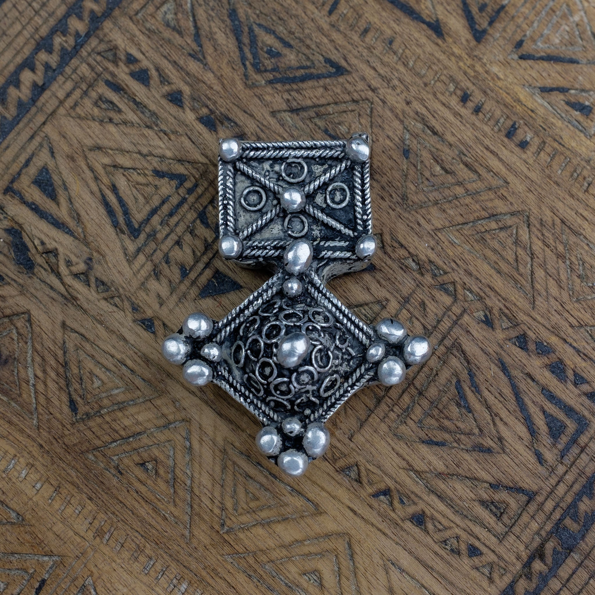 Vintage Silver ‘Boghdad’ Amulet, Guelmim, Morocco
