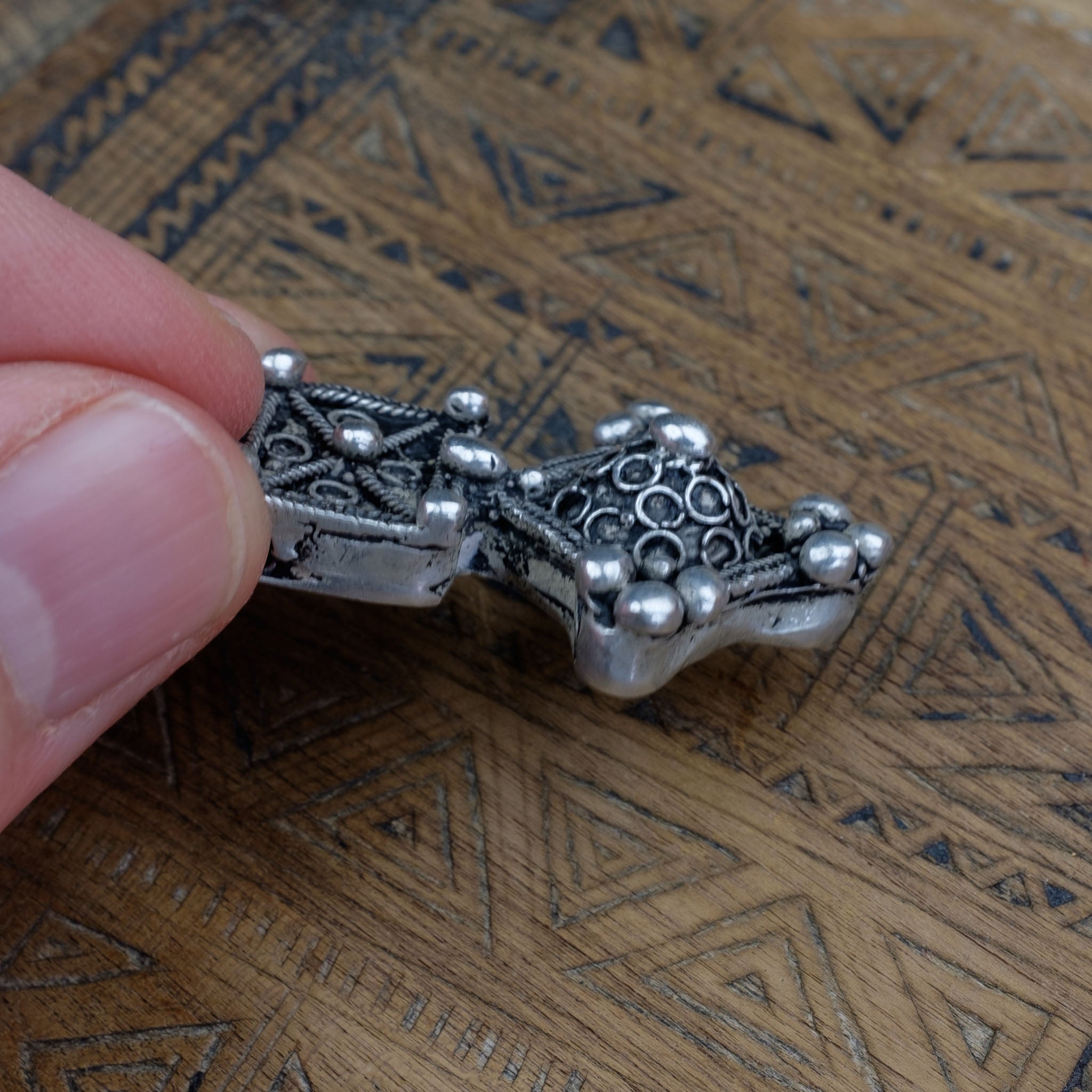 Vintage Silver ‘Boghdad’ Amulet, Guelmim, Morocco