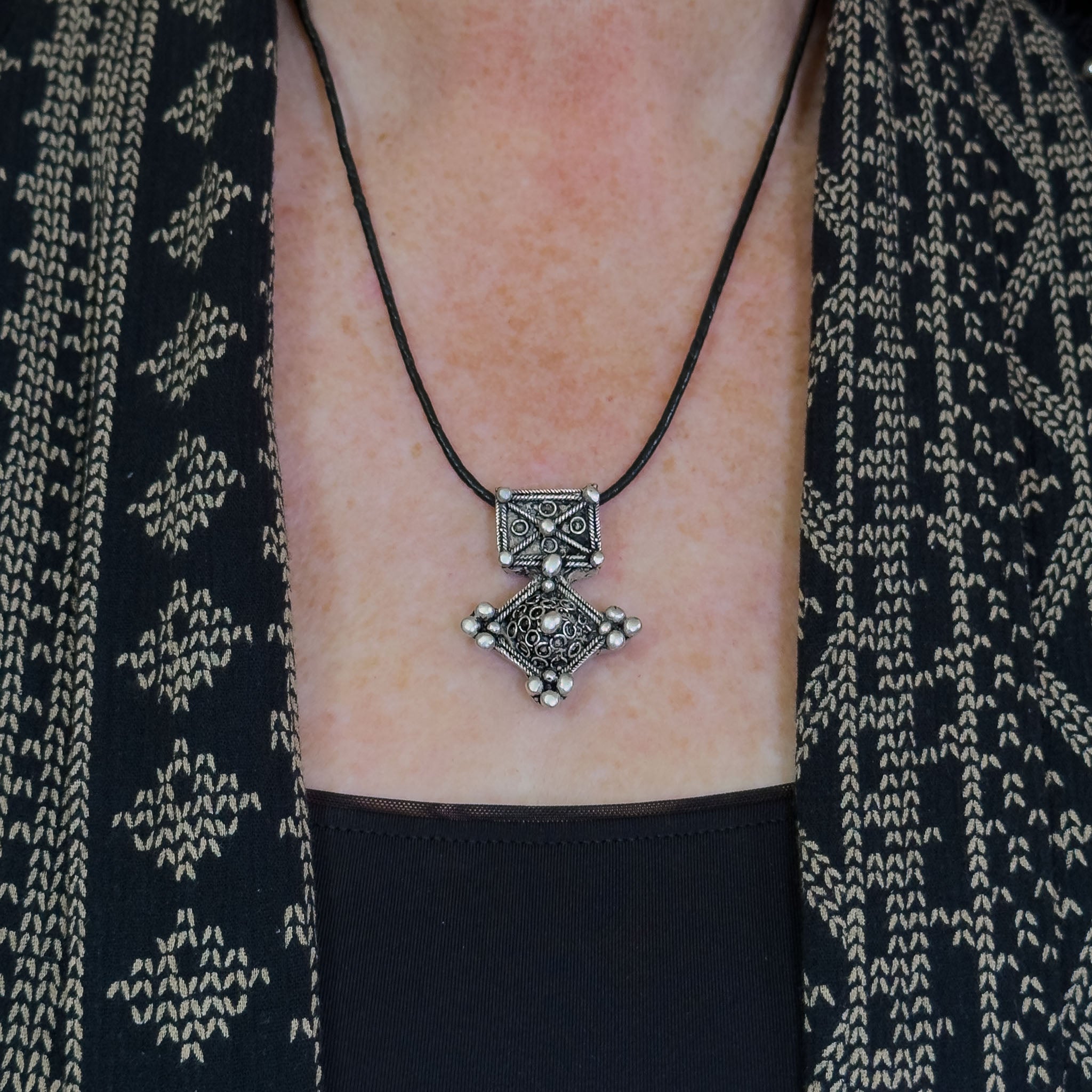 Vintage Silver ‘Boghdad’ Amulet, Guelmim, Morocco