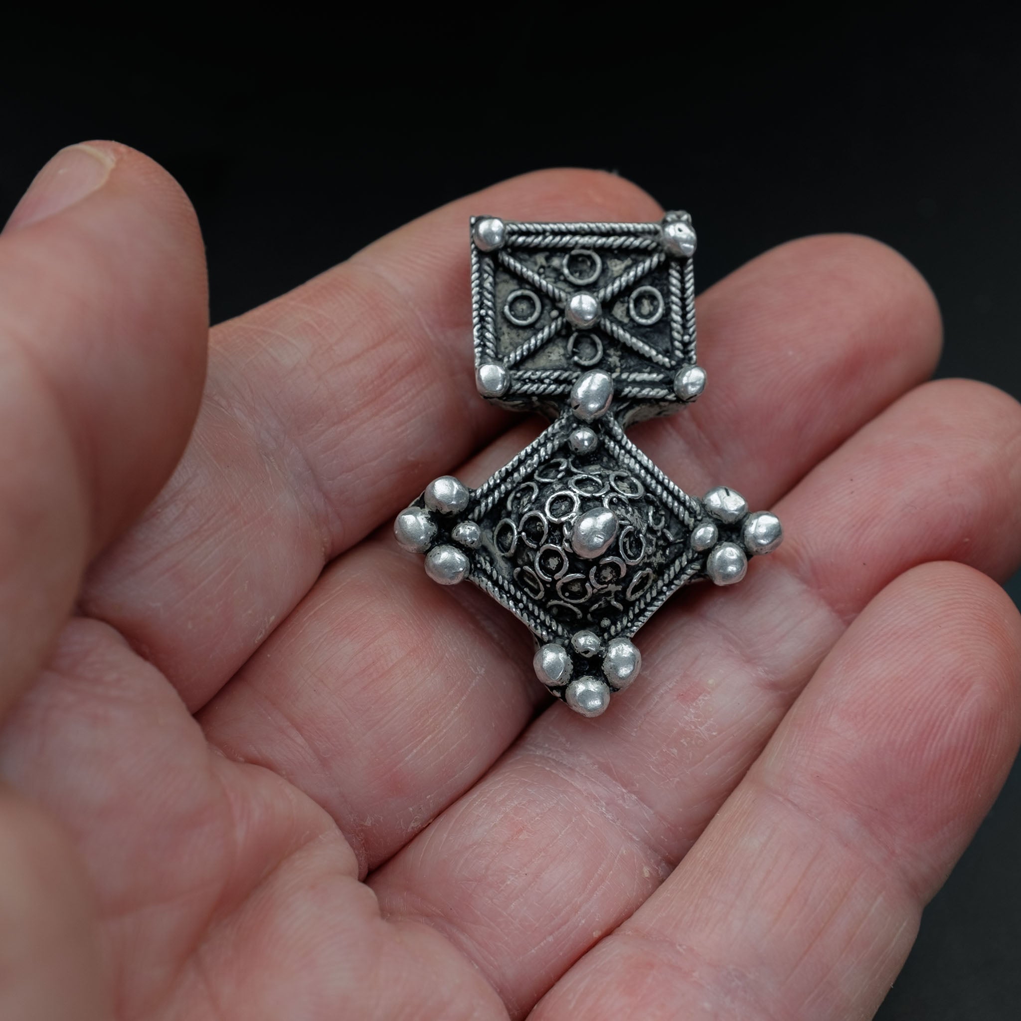 Vintage Silver ‘Boghdad’ Amulet, Guelmim, Morocco