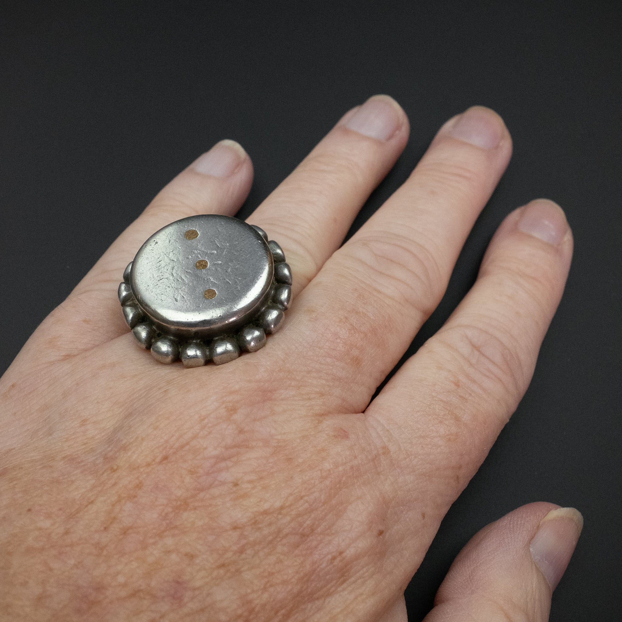 Vintage Fulani/Hausa Tribal Ring, African Sahel