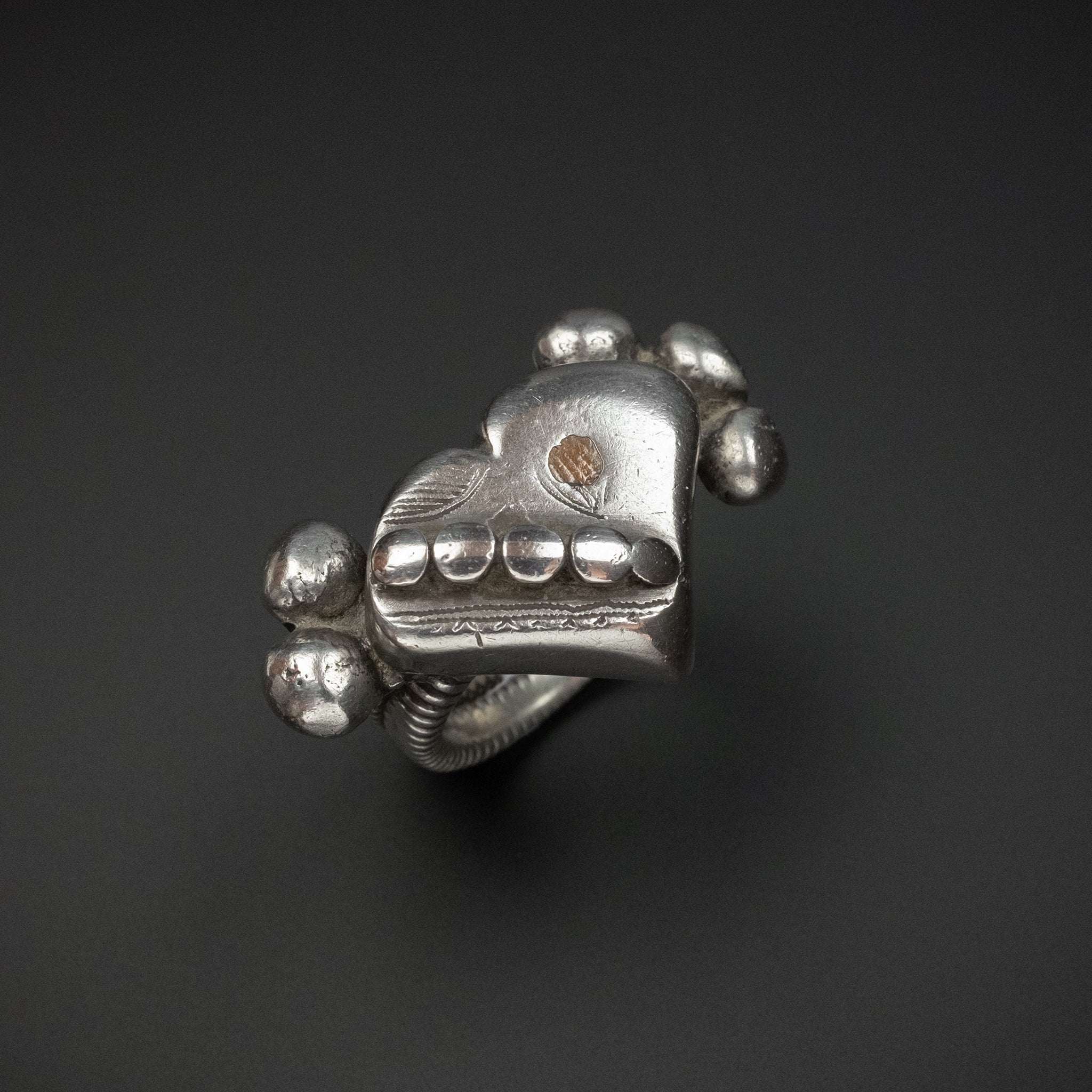 Vintage Fulani/Hausa Tribal Ring, African Sahel