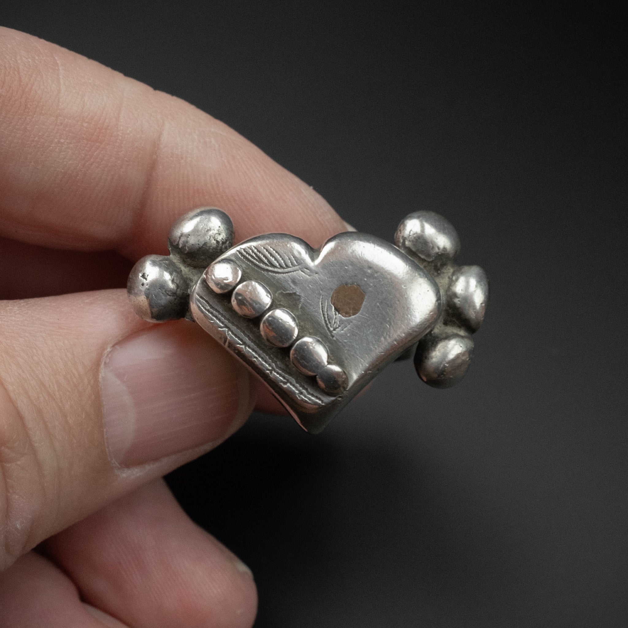 Vintage Fulani/Hausa Tribal Ring, African Sahel