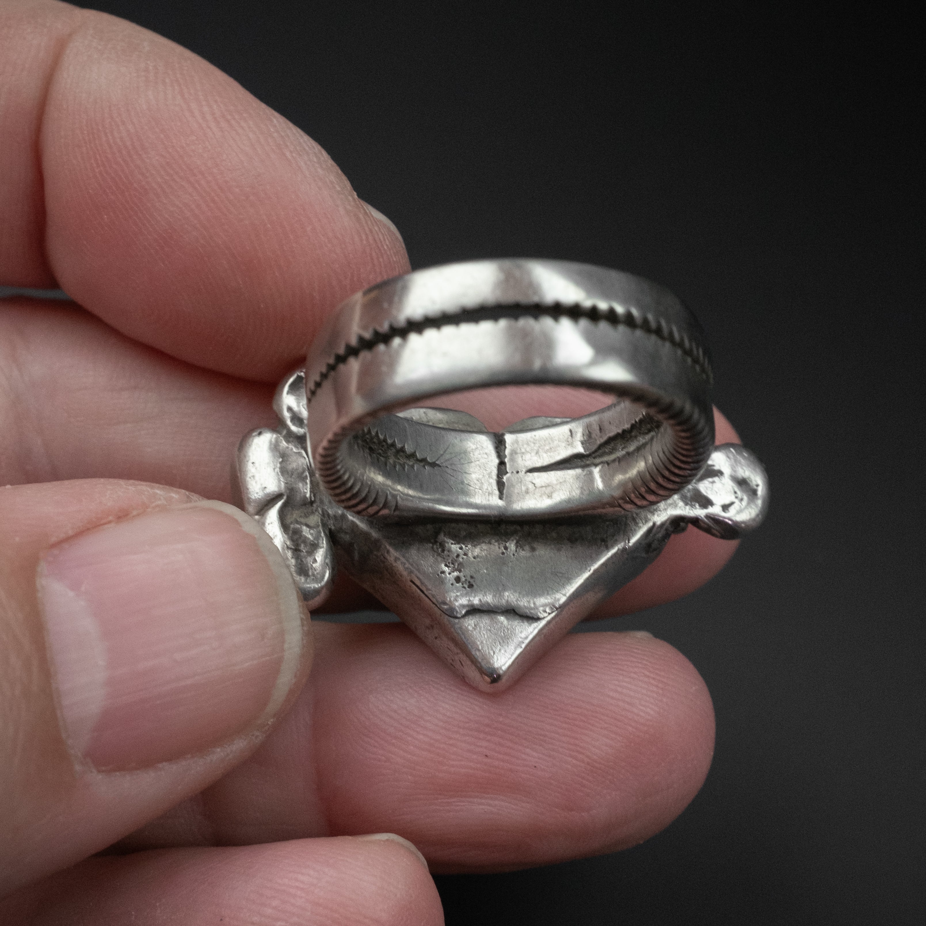 Vintage Fulani/Hausa Tribal Ring, African Sahel