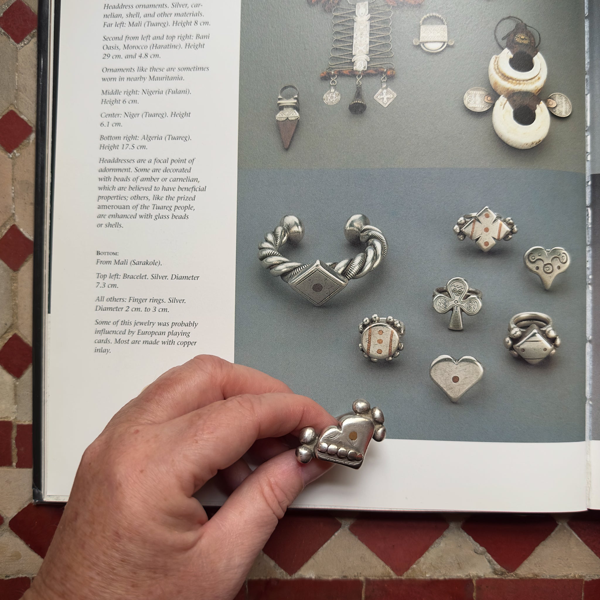 Vintage Fulani/Hausa Tribal Ring, African Sahela