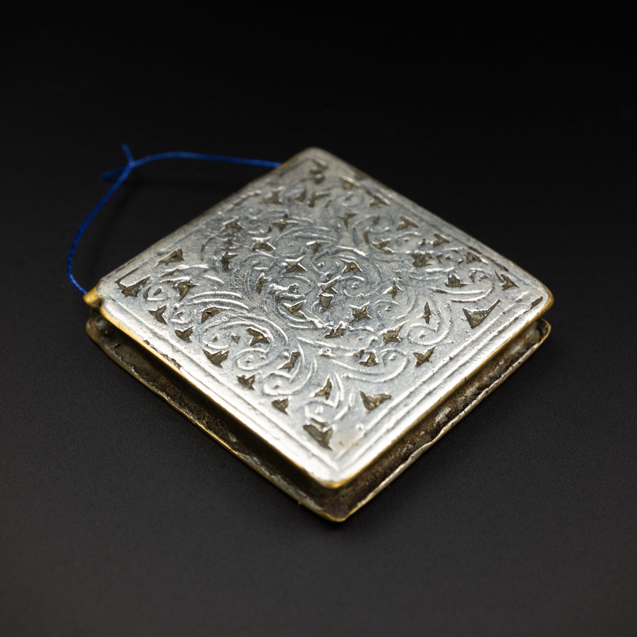 Antique Silver Kitab Amulet, Ida ou Semlal, Morocco