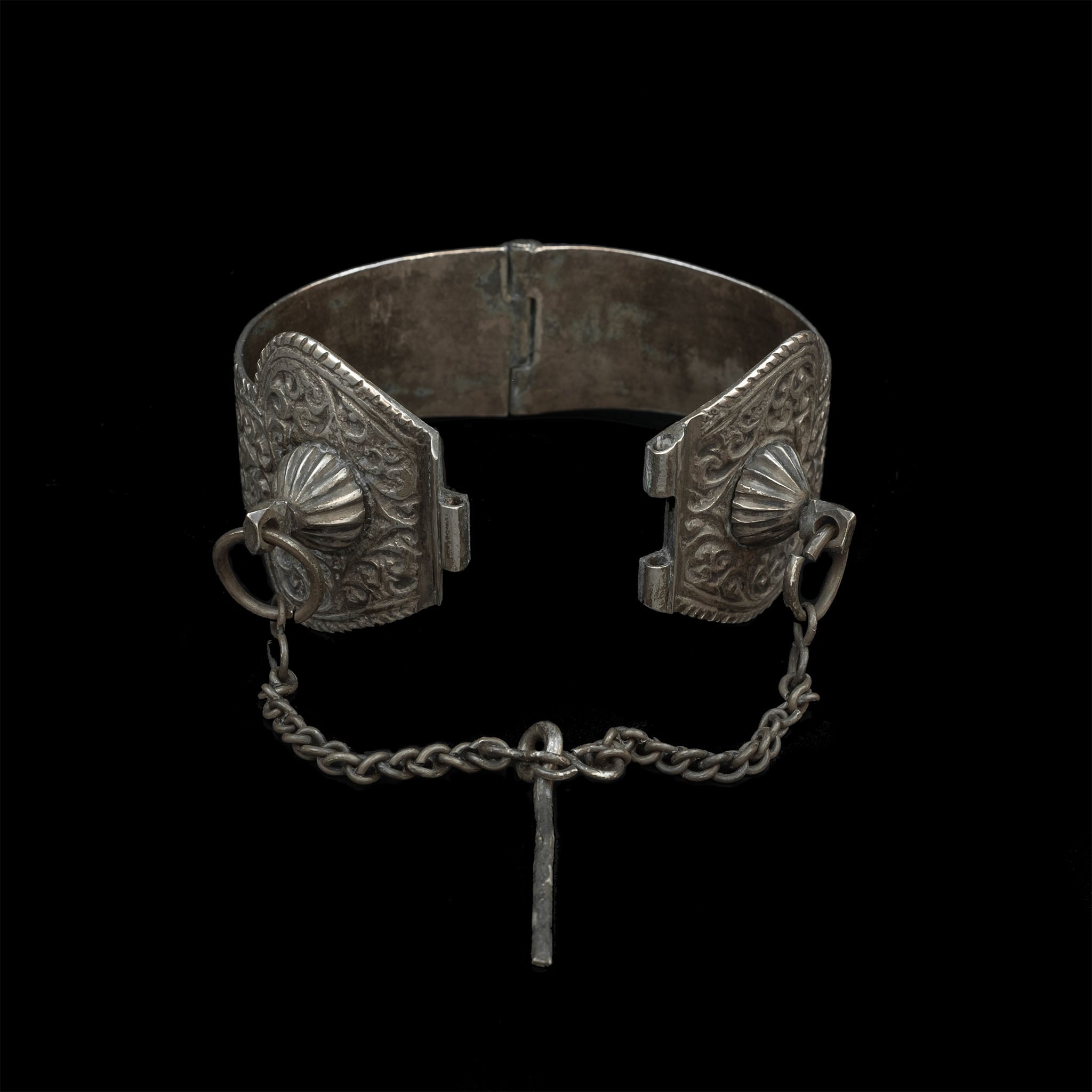 Antique Khalkhal Anklets (Pair), Meknès, Morocco