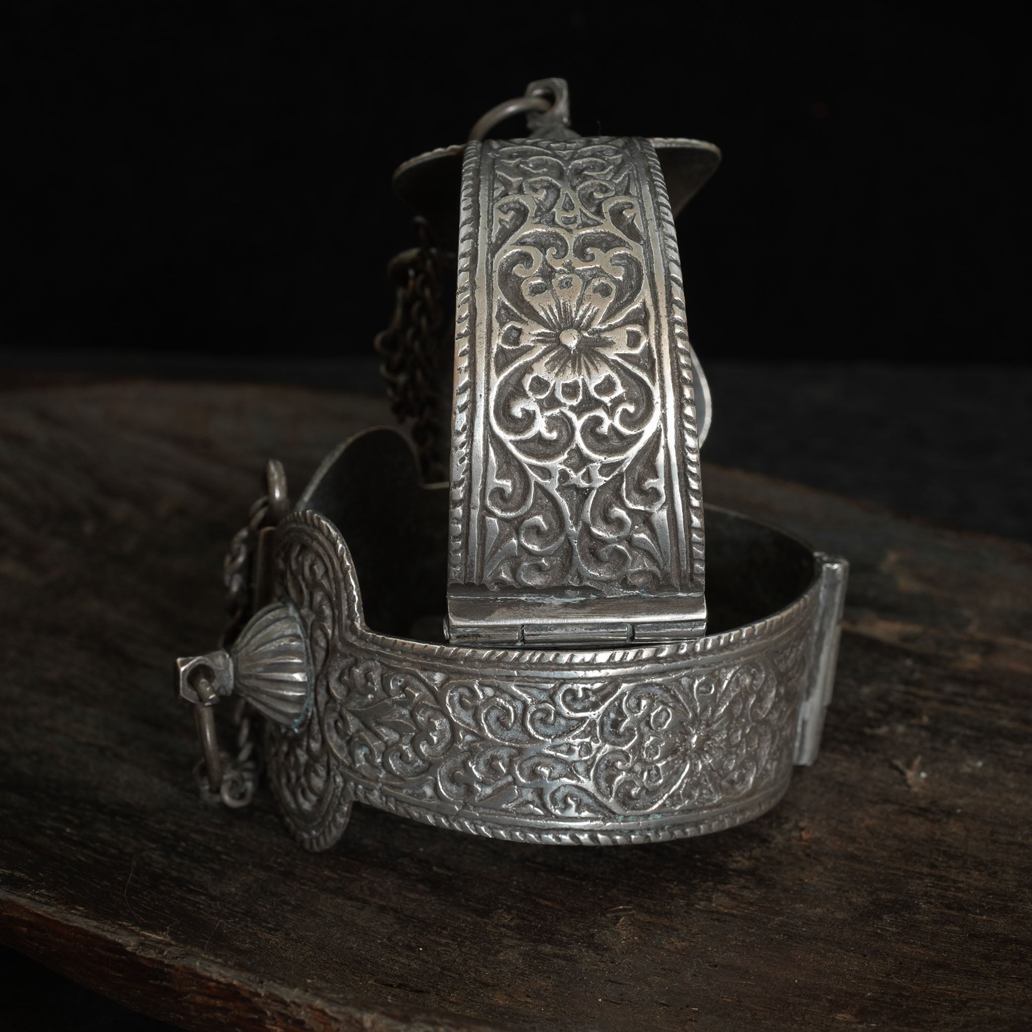 Antique Khalkhal Anklets (Pair), Meknès, Morocco