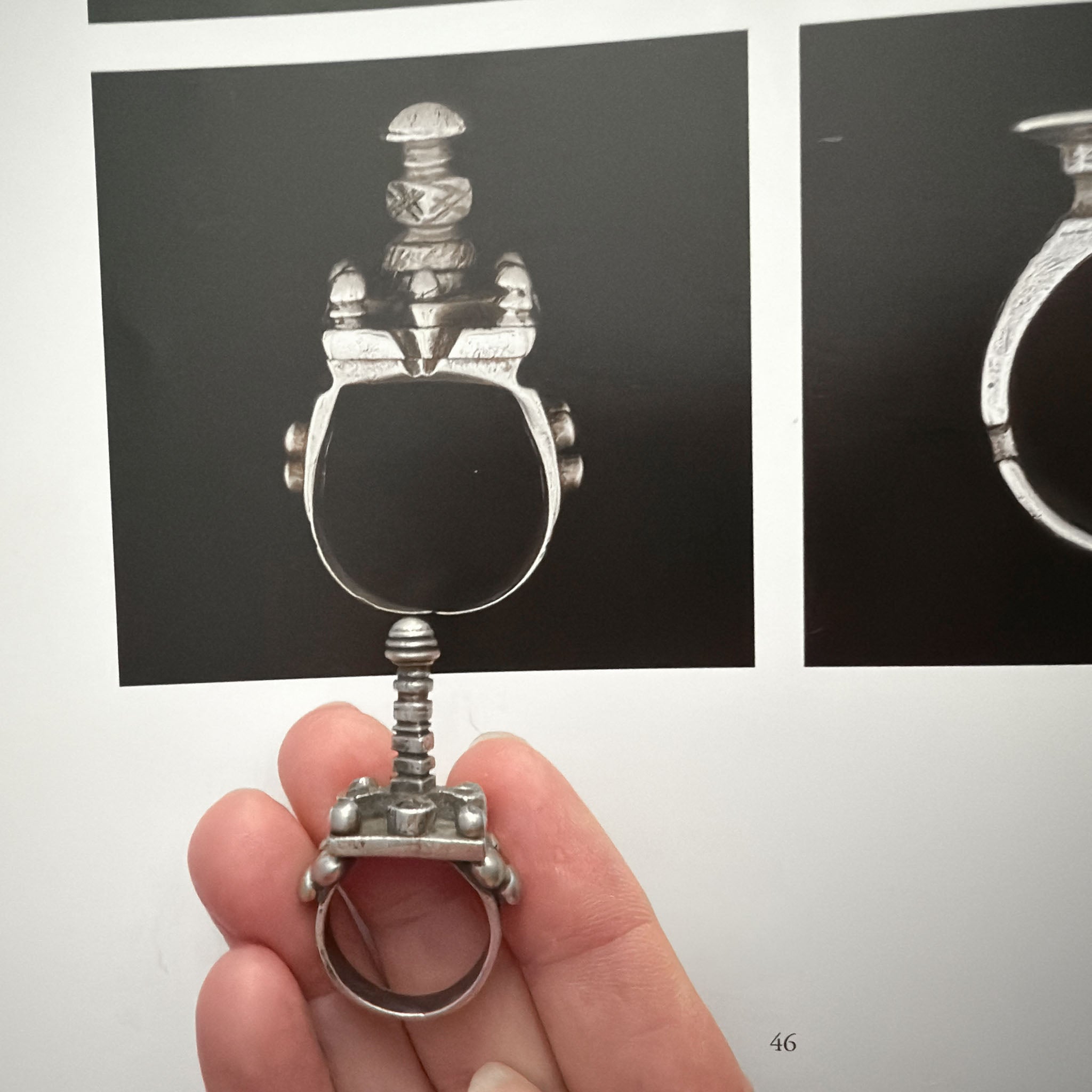 Old Silver Tuareg Mosque Ring