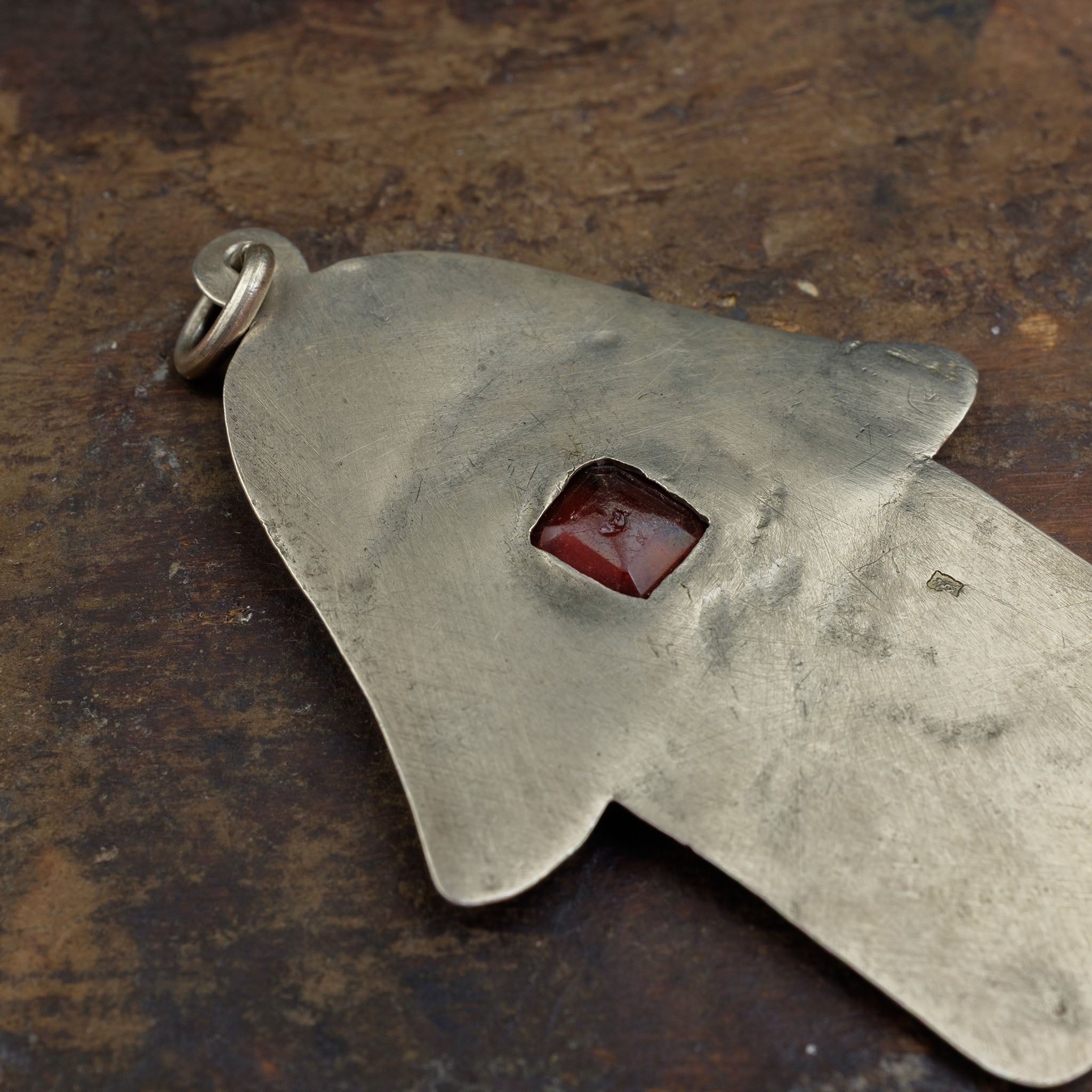 Old Moroccan Silver Khamsa (Hamsa) Pendant – Hallmarked