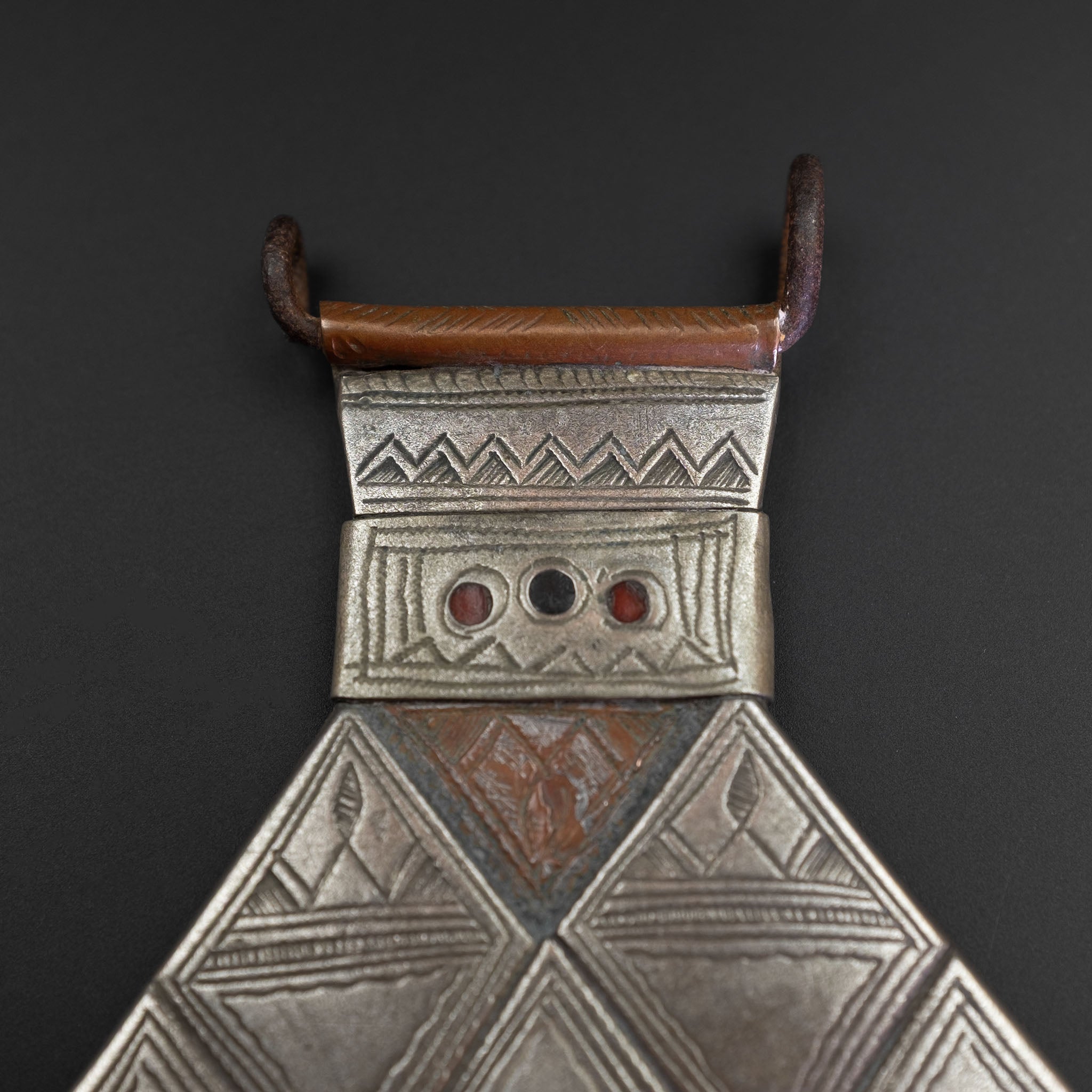 Old Silver Tuareg Khomissar Pendant, Niger