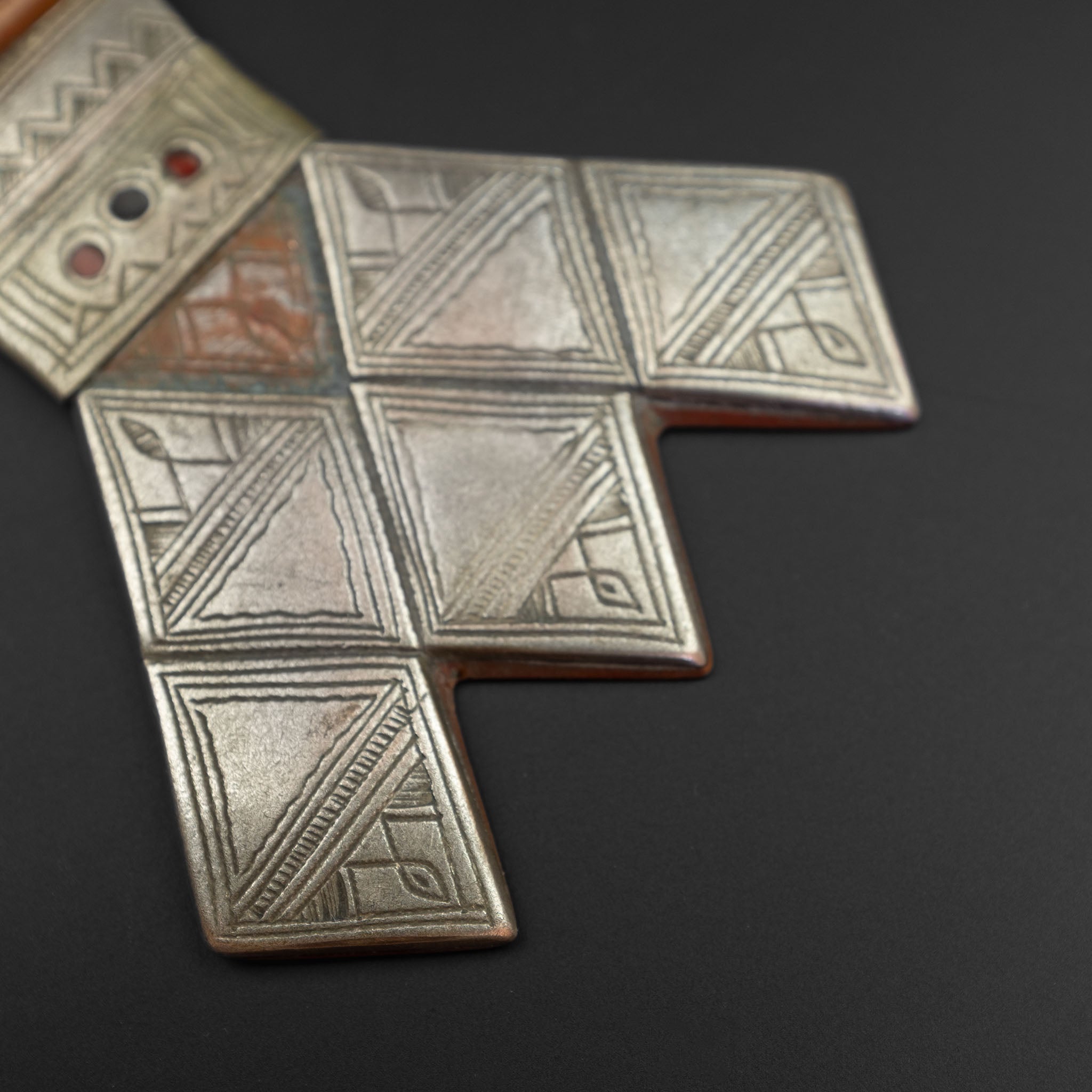 Old Silver Tuareg Khomissar Pendant, Niger