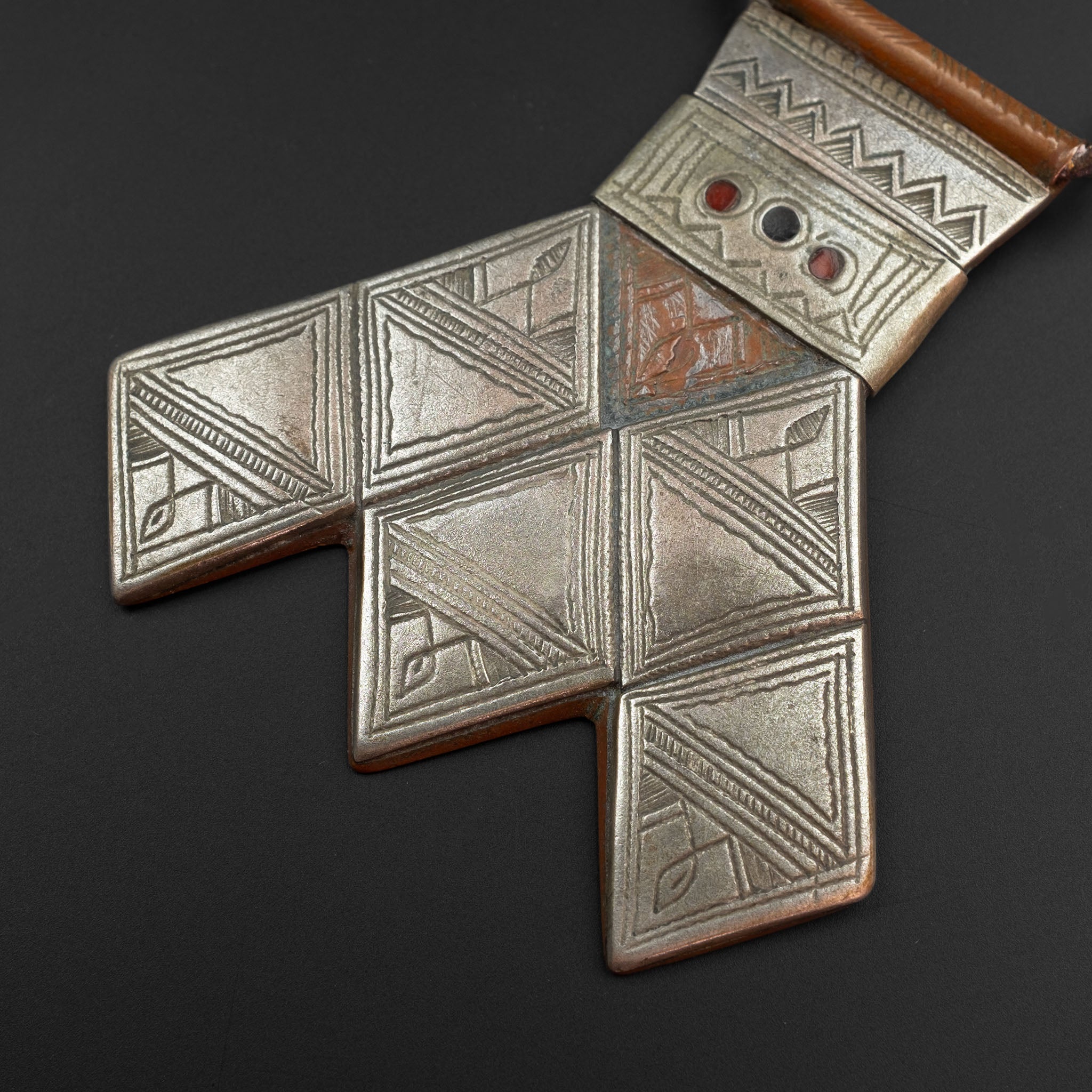 Old Silver Tuareg Khomissar Pendant, Niger