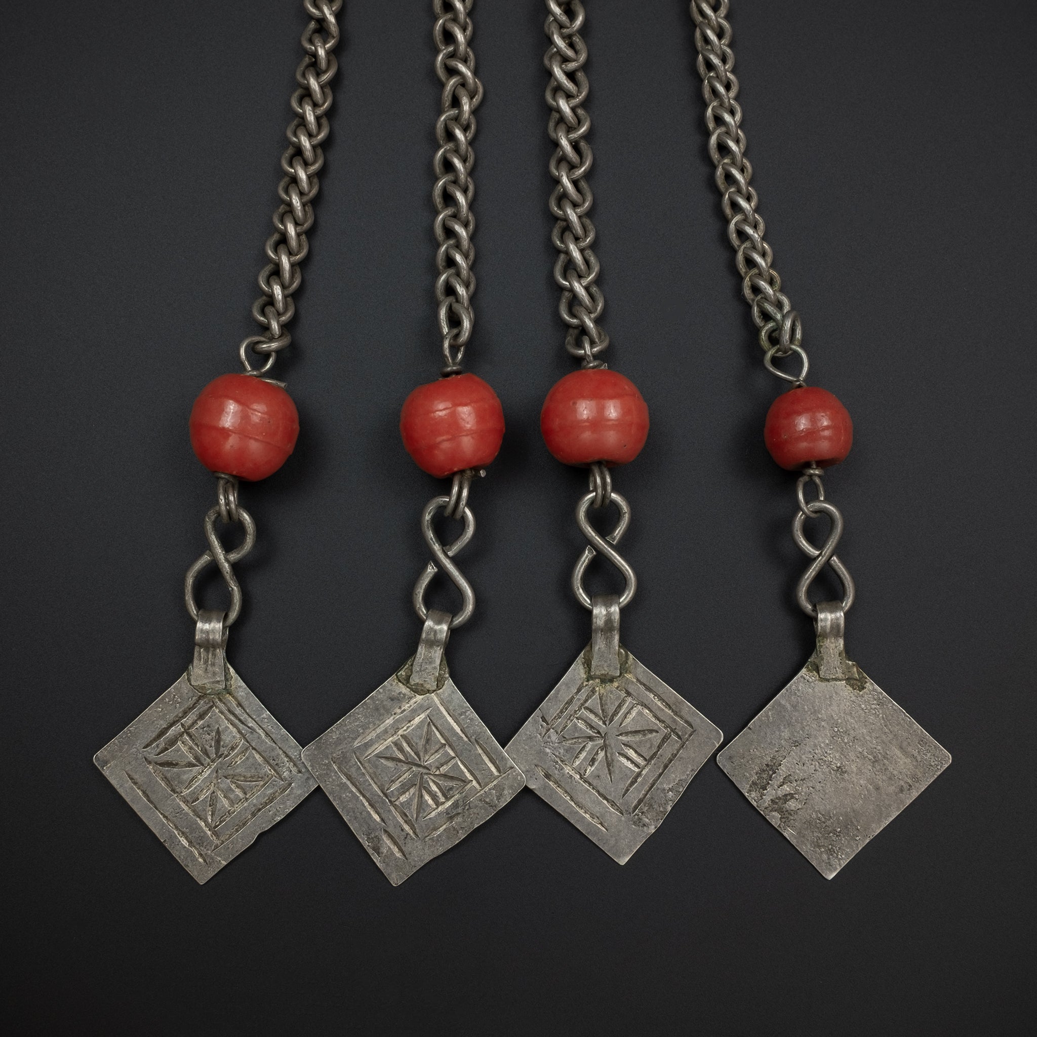 Old Silver Moroccan Temporal Adornment, Ouezzane, Rif Mountains