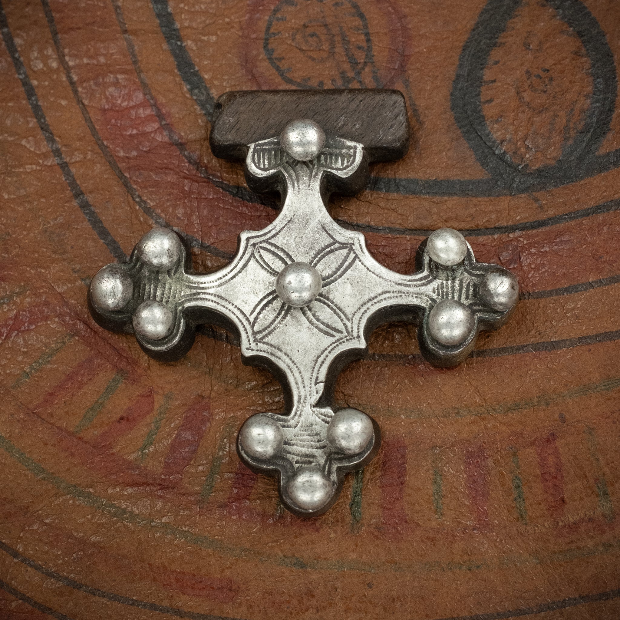 Rare Antique Silver Trarza ‘Boghdad’ Cross, Mauritania