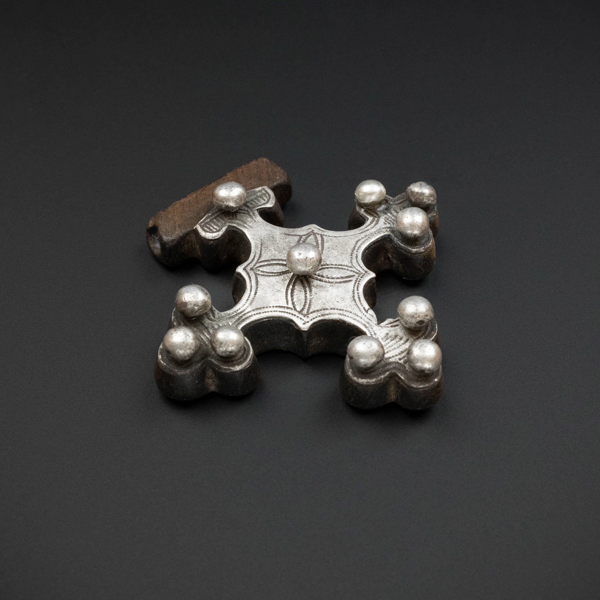 Rare Antique Silver Trarza ‘Boghdad’ Cross, Mauritania