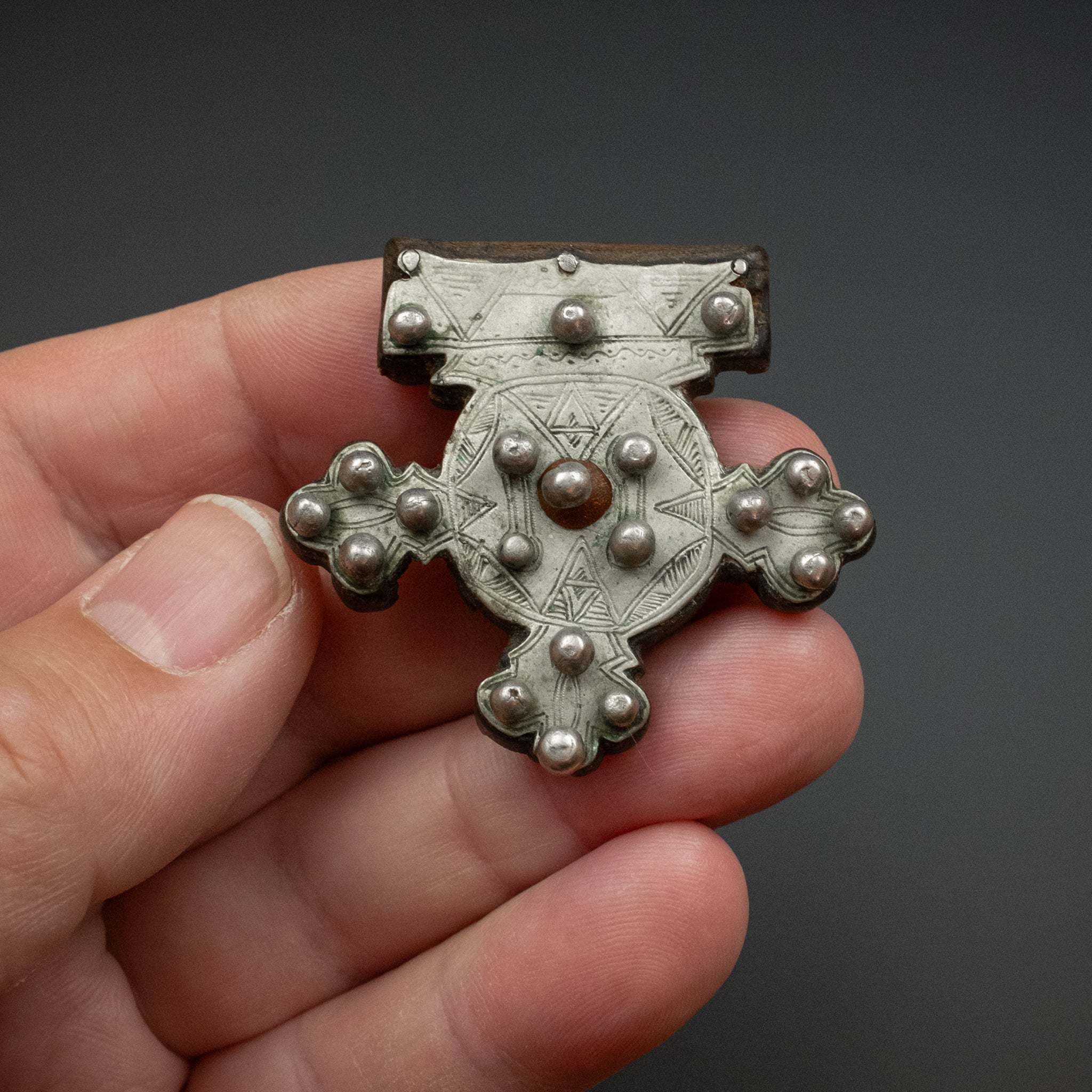 Rare Antique Silver Trarza ‘Boghdad’ Cross, Mauritania