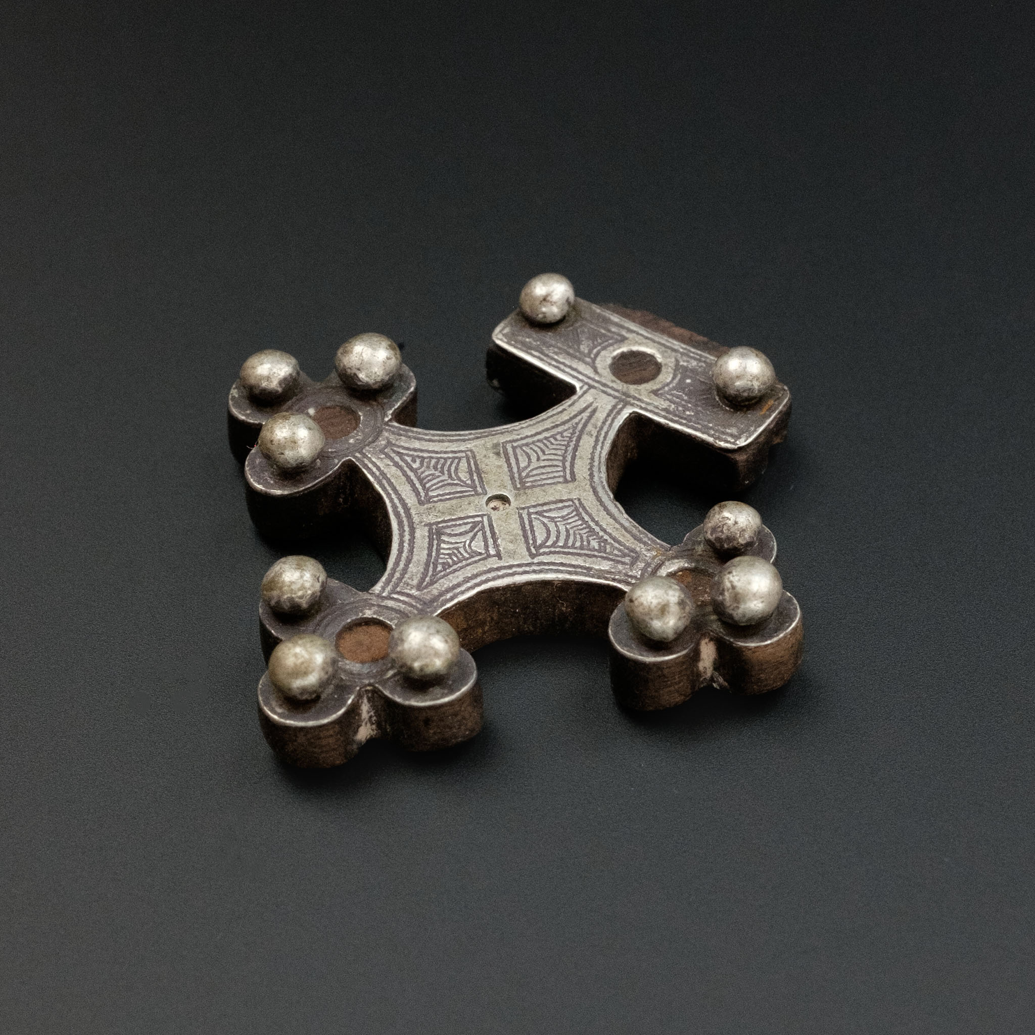 Rare Antique Silver Trarza ‘Boghdad’ Cross, Mauritania
