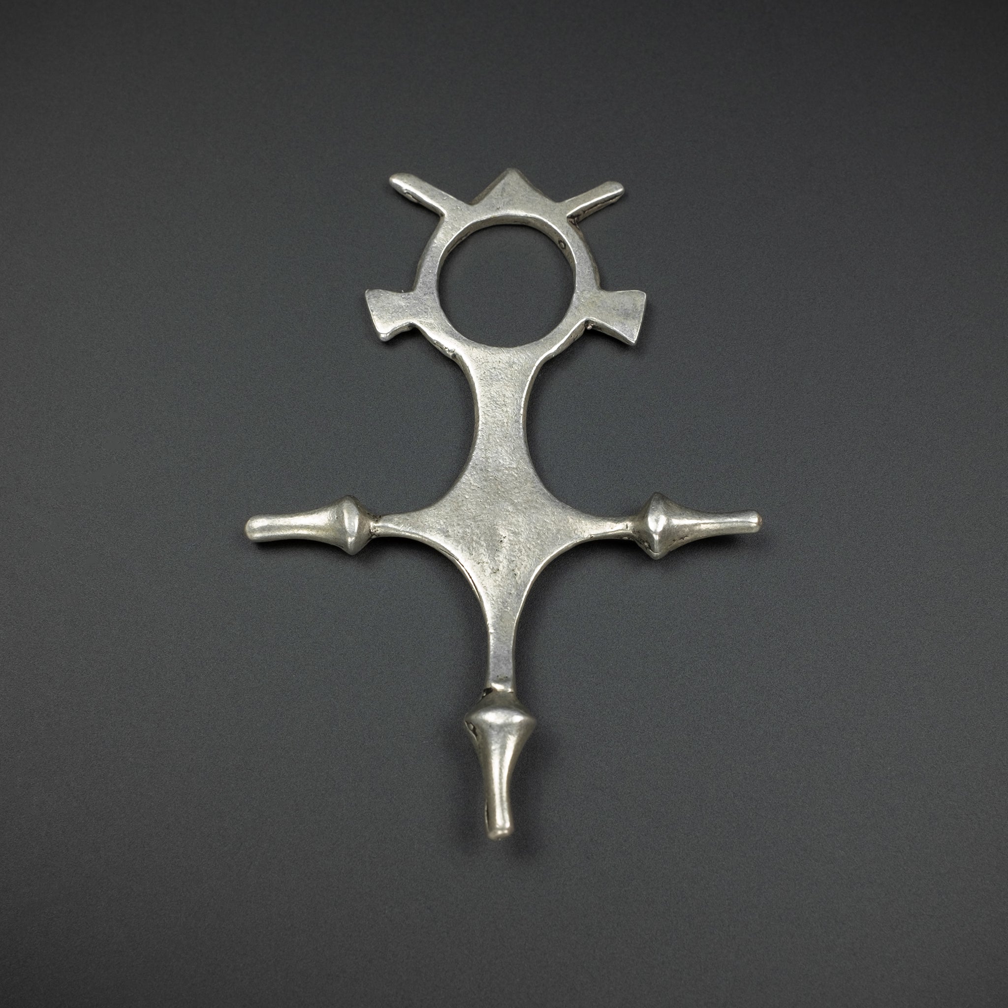 Old Silver Tuareg Cross of Agadez, Niger