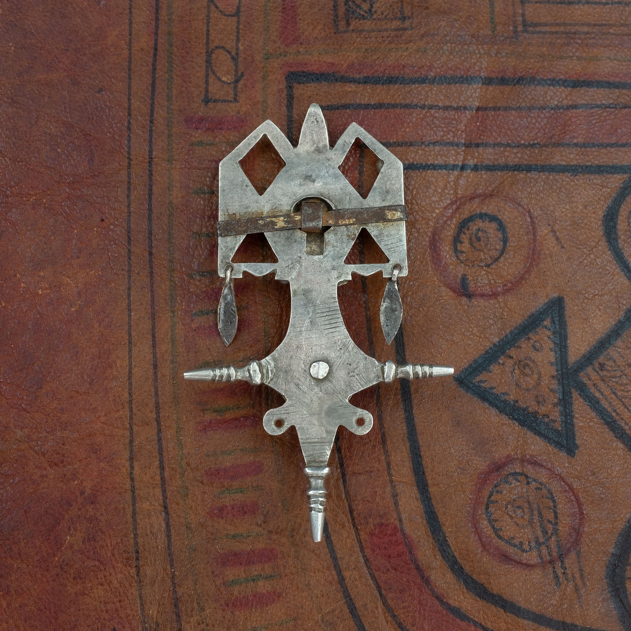 Old Silver Tuareg Cross Pendant, Niger