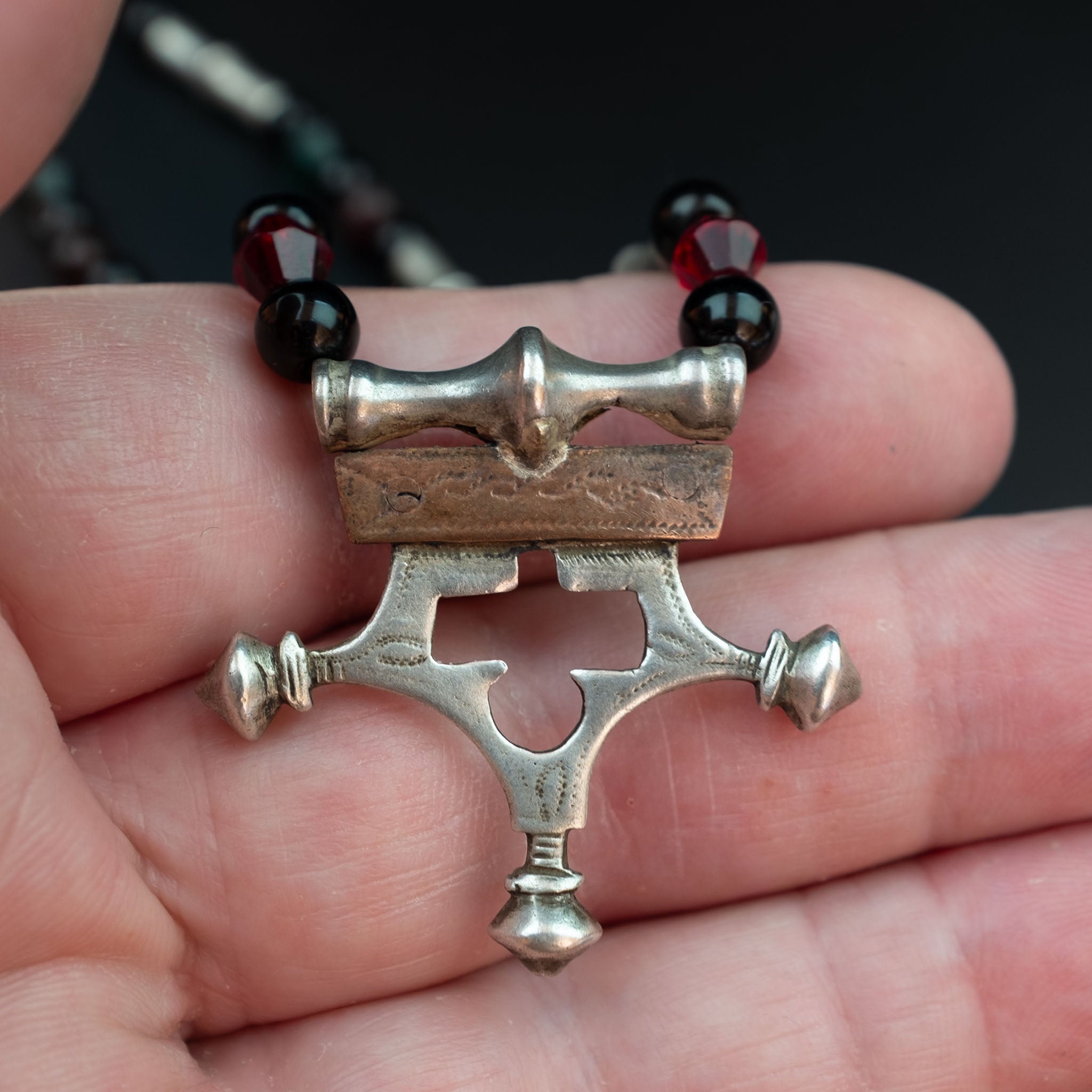 Silver Tuareg Necklace, Niger