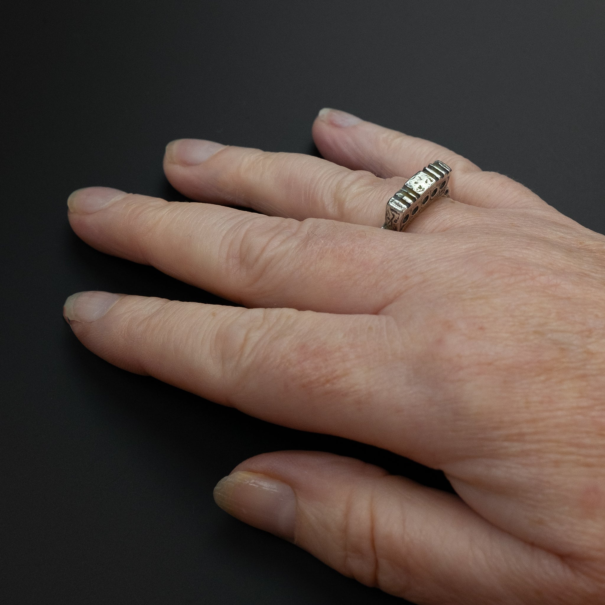 Vintage Silver Tuareg Ring