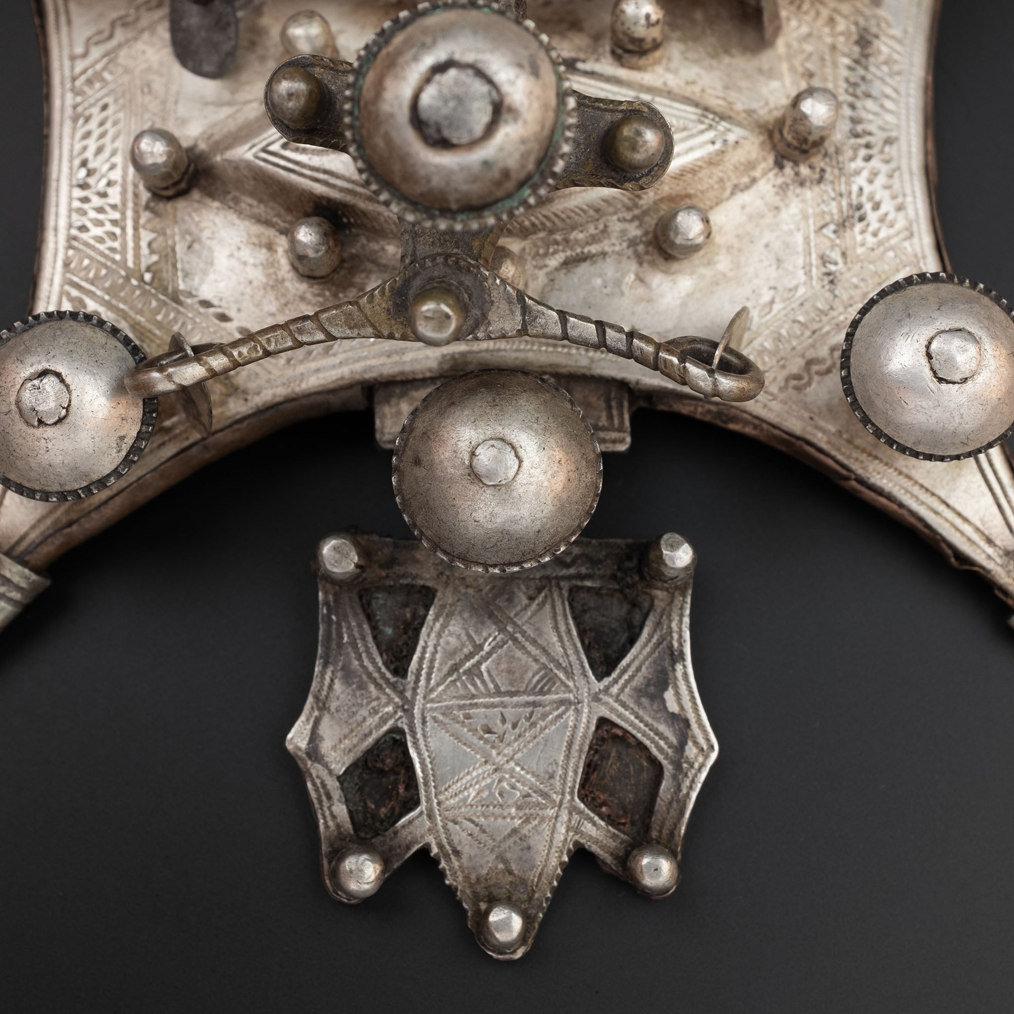 Old Tuareg Tcherot Amulet Necklace