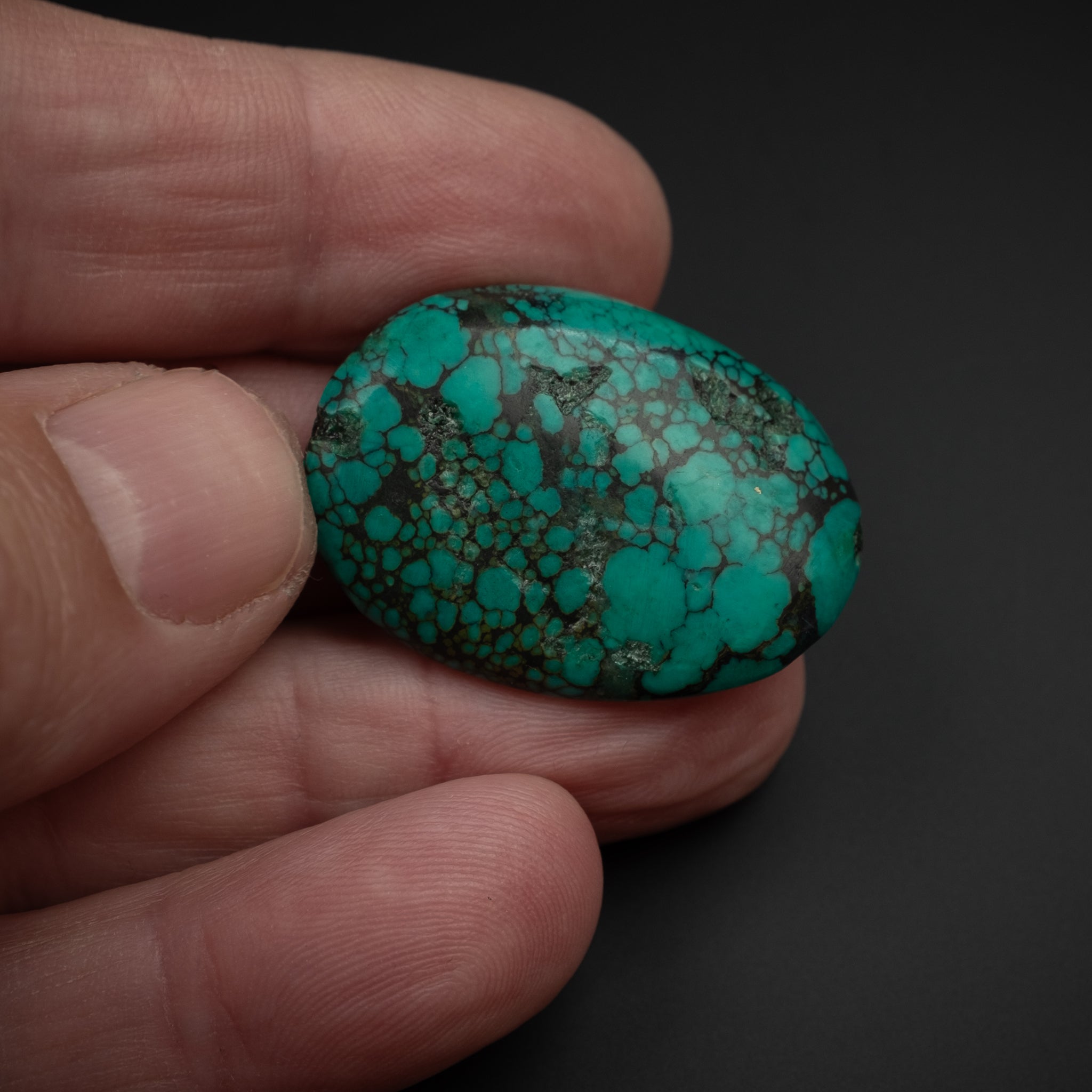 Antique Tibetan Turquoise Bead (12.9 g)