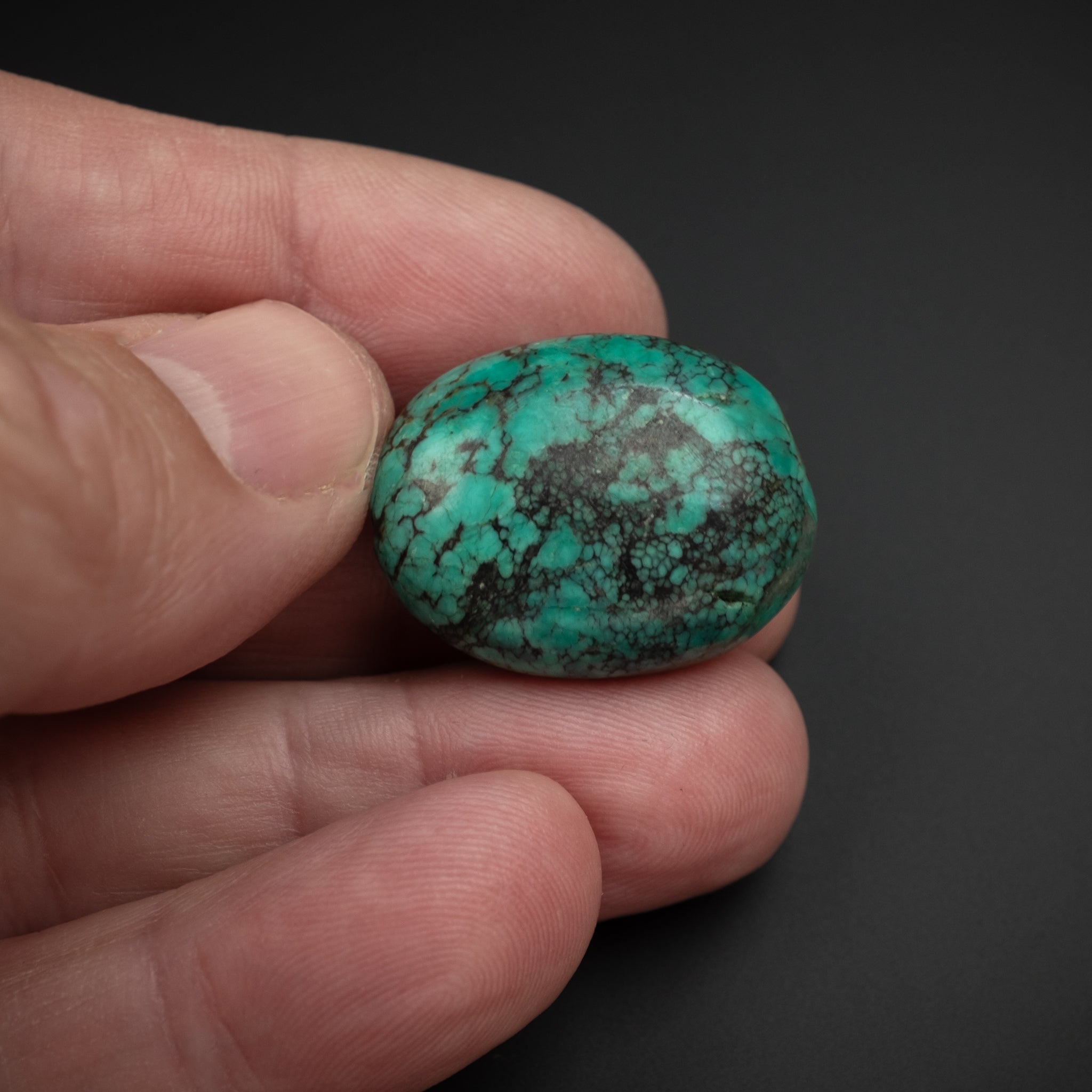Antique Tibetan Turquoise Bead (11.3 g)