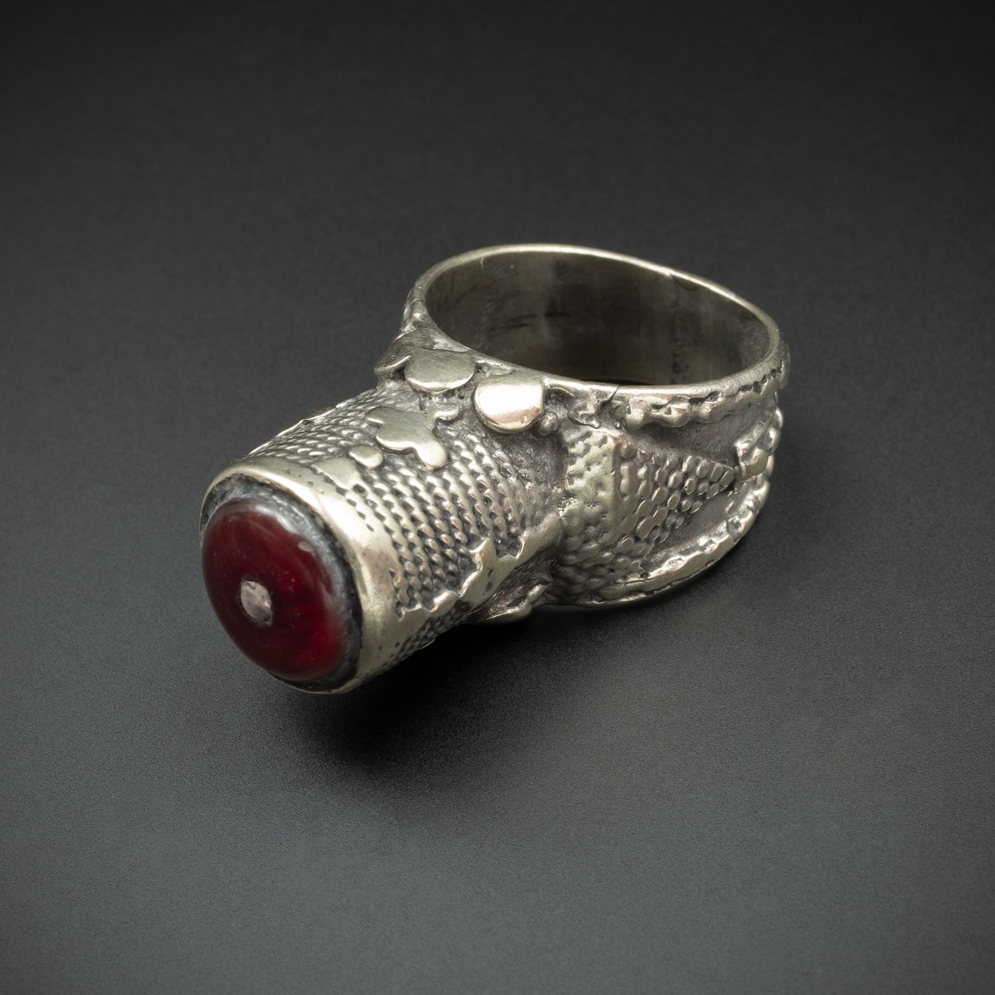 Old Silver Tower Ring, Yemen