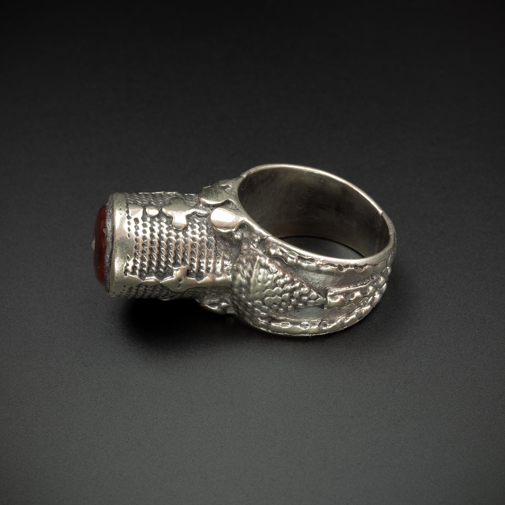 Old Silver Tower Ring, Yemen