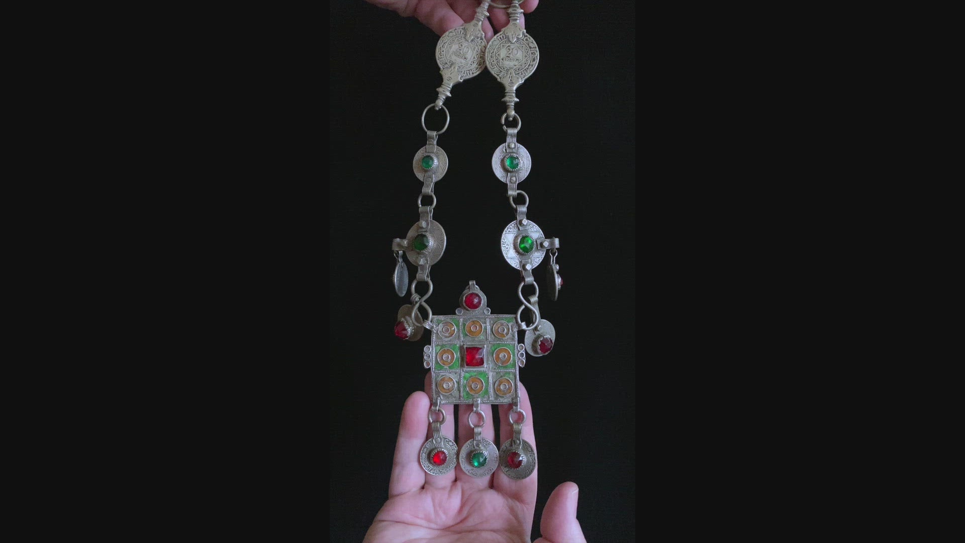 Vintage Silver Fibula from Morocco | Vintage Ethnic Jewellery
