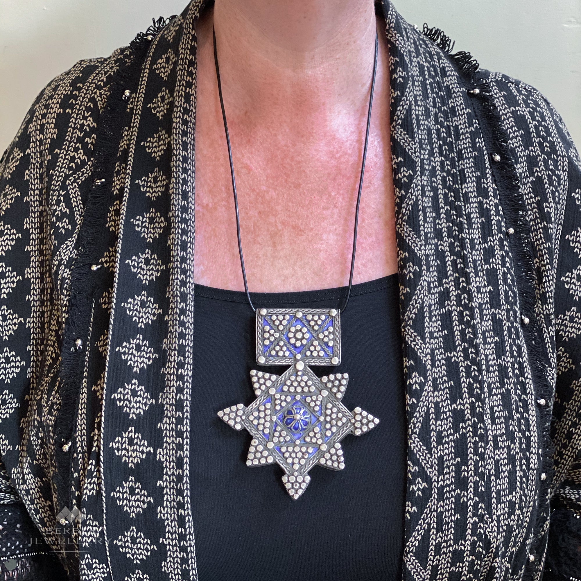 Vintage Silver Boghdad Amulet from Morocco | Vintage Ethnic Jewellery