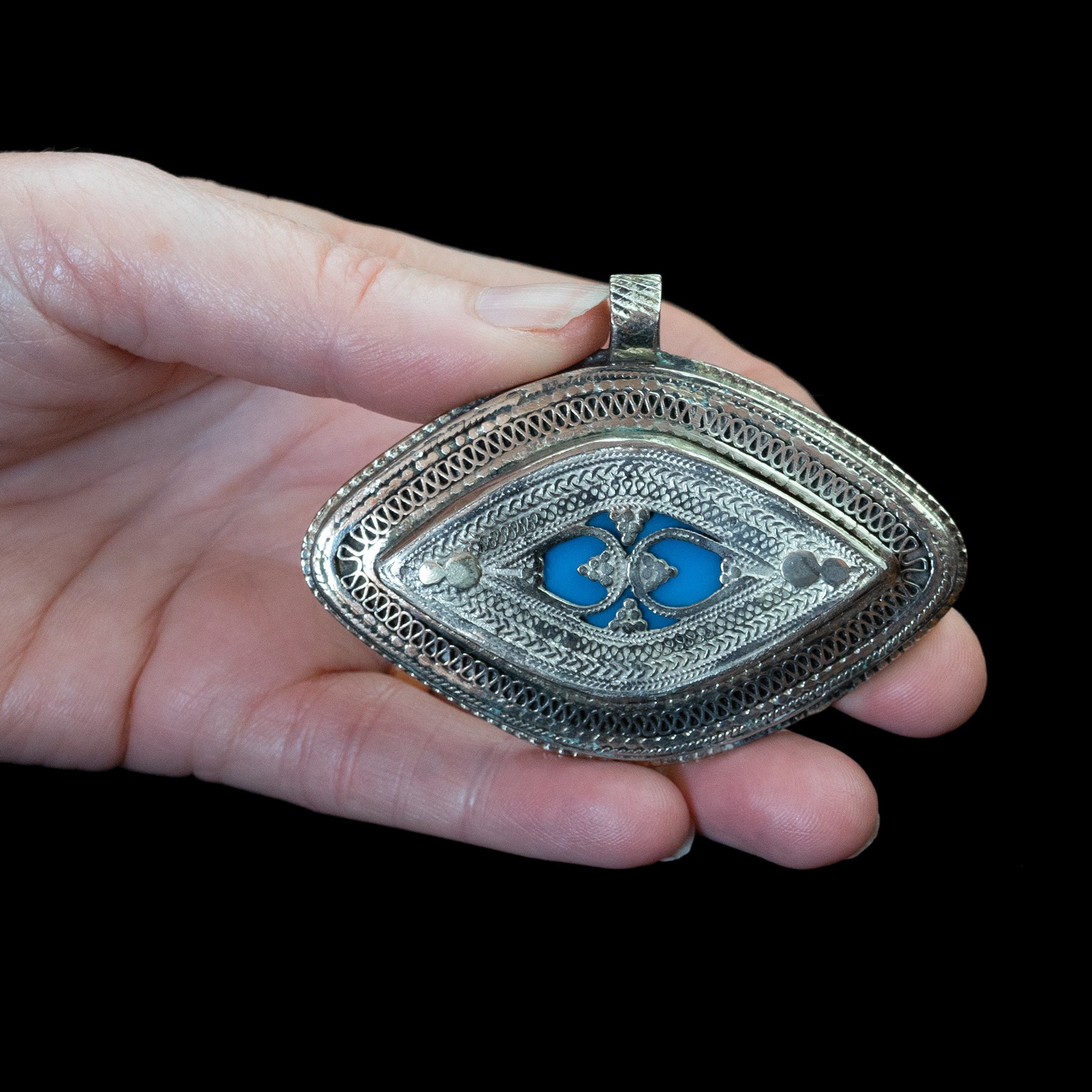 Vintage Tribal Pendant from Afghanistan | Vintage Ethnic Jewellery