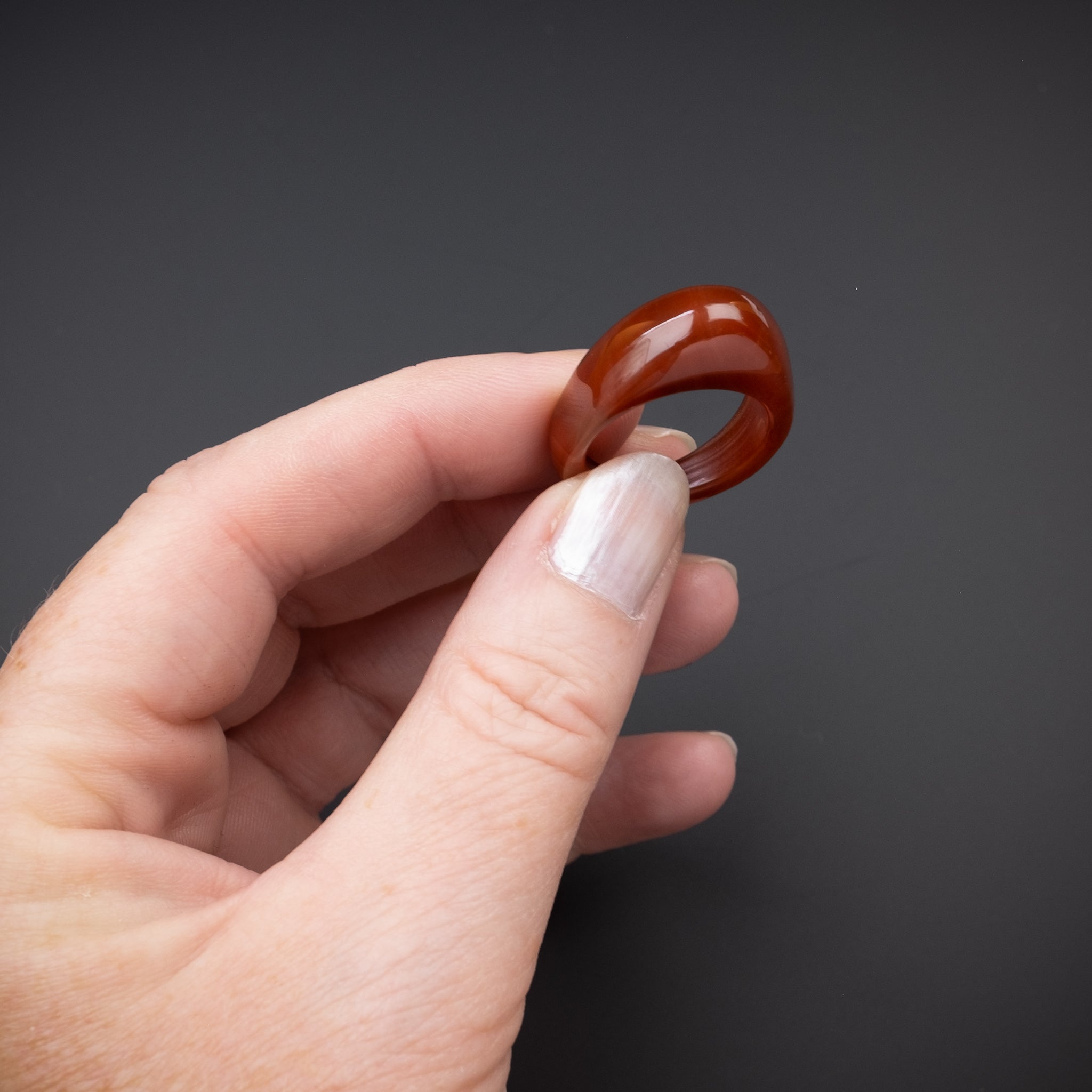 Agate ring, Morocco