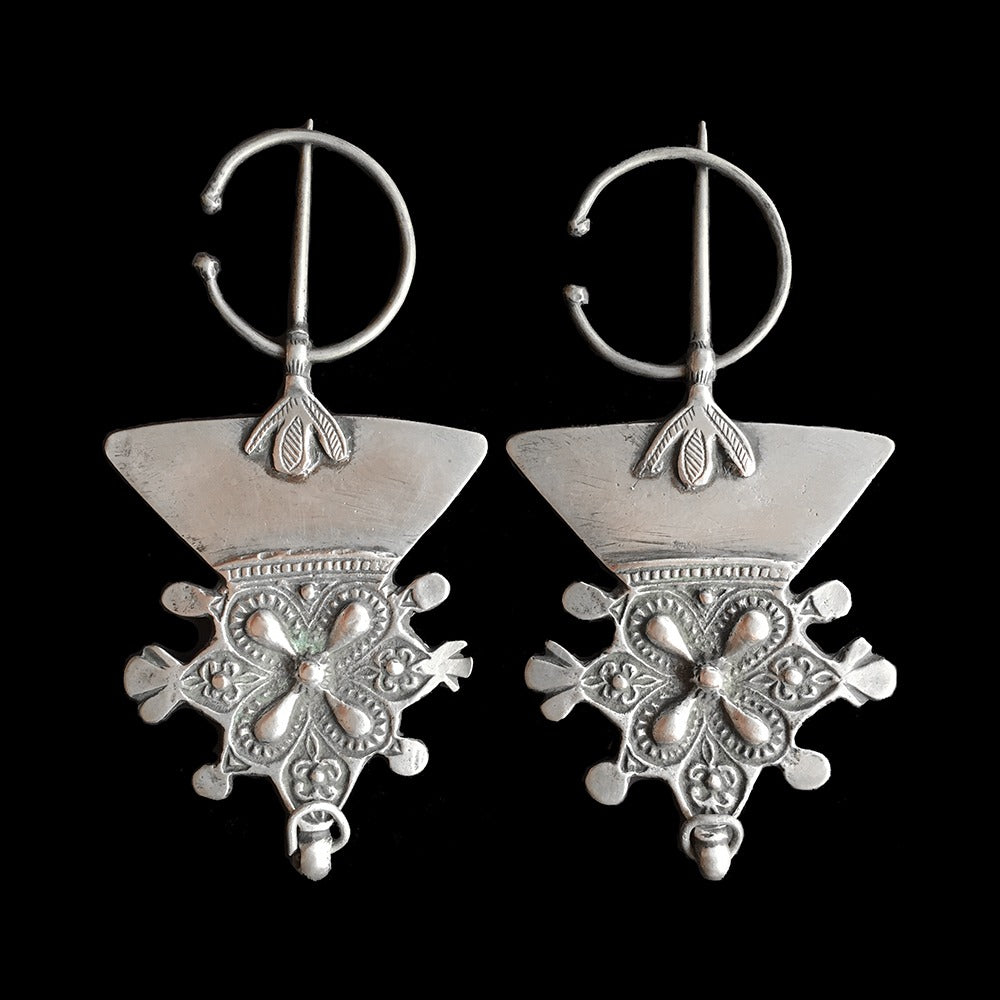 Vintage Silver Ait Atta Fibulae from Morocco | Vintage Ethnic Jewellery