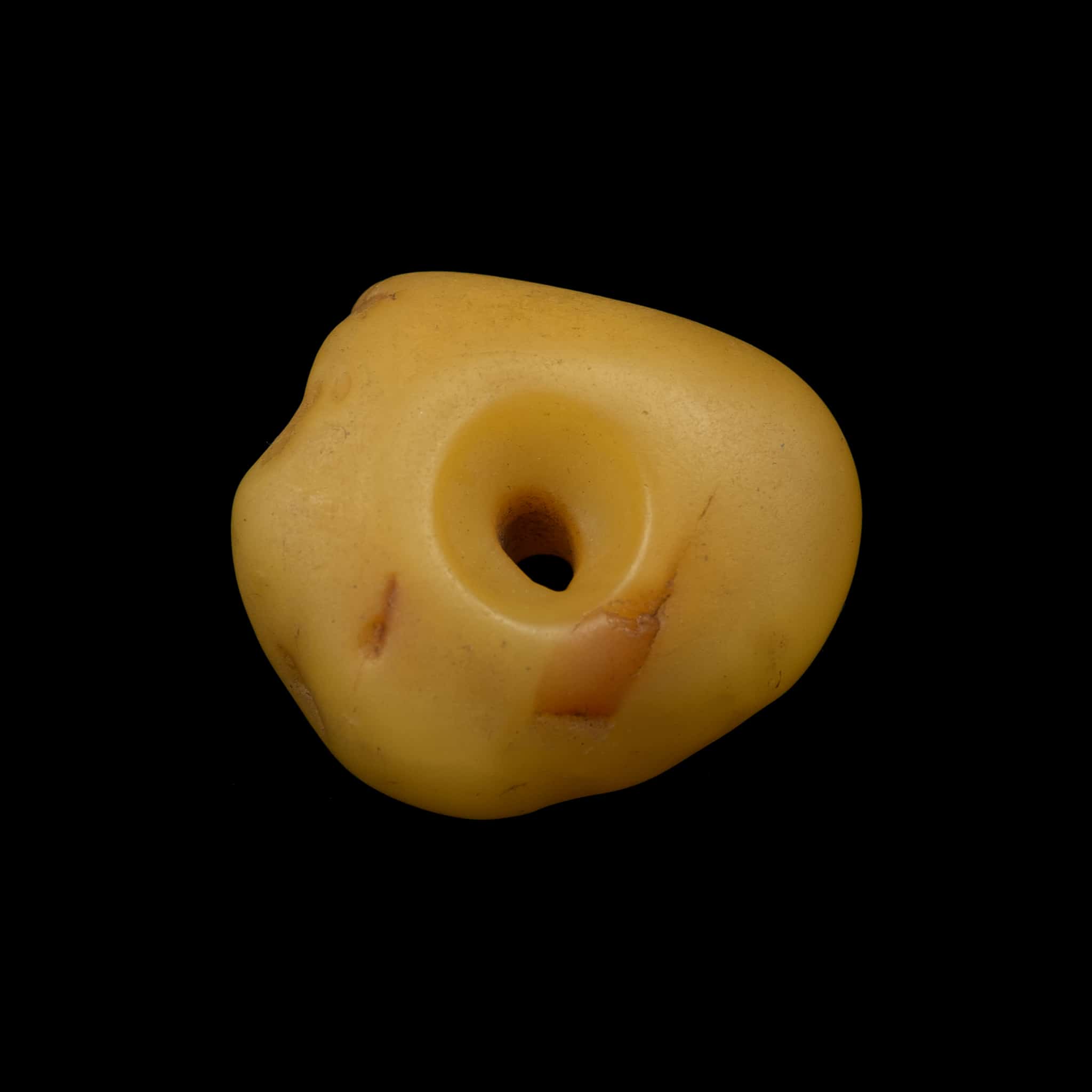 Genuine Antique Baltic Amber Bead | Vintage Ethnic Jewellery