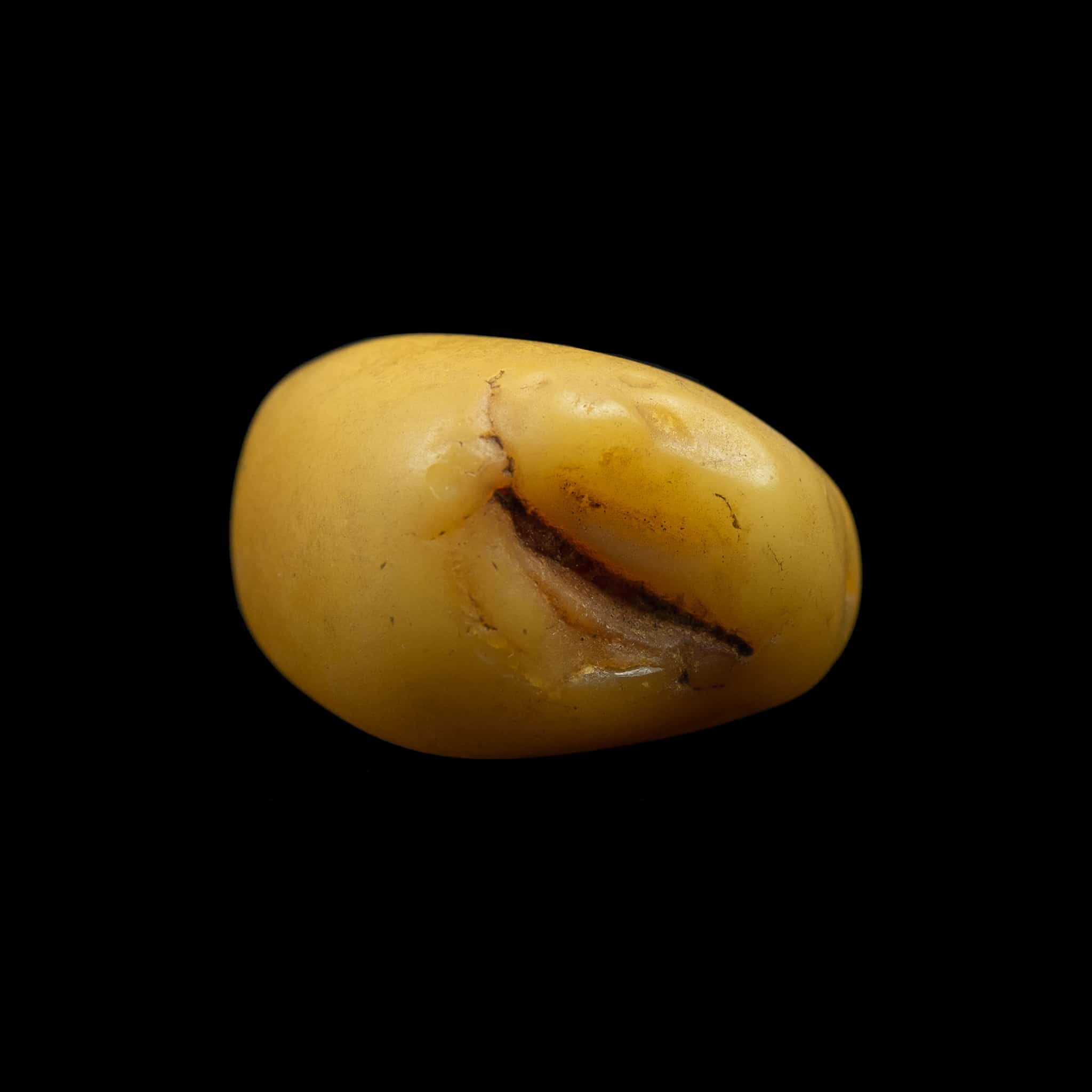 Genuine Antique Baltic Amber Bead | Vintage Ethnic Jewellery