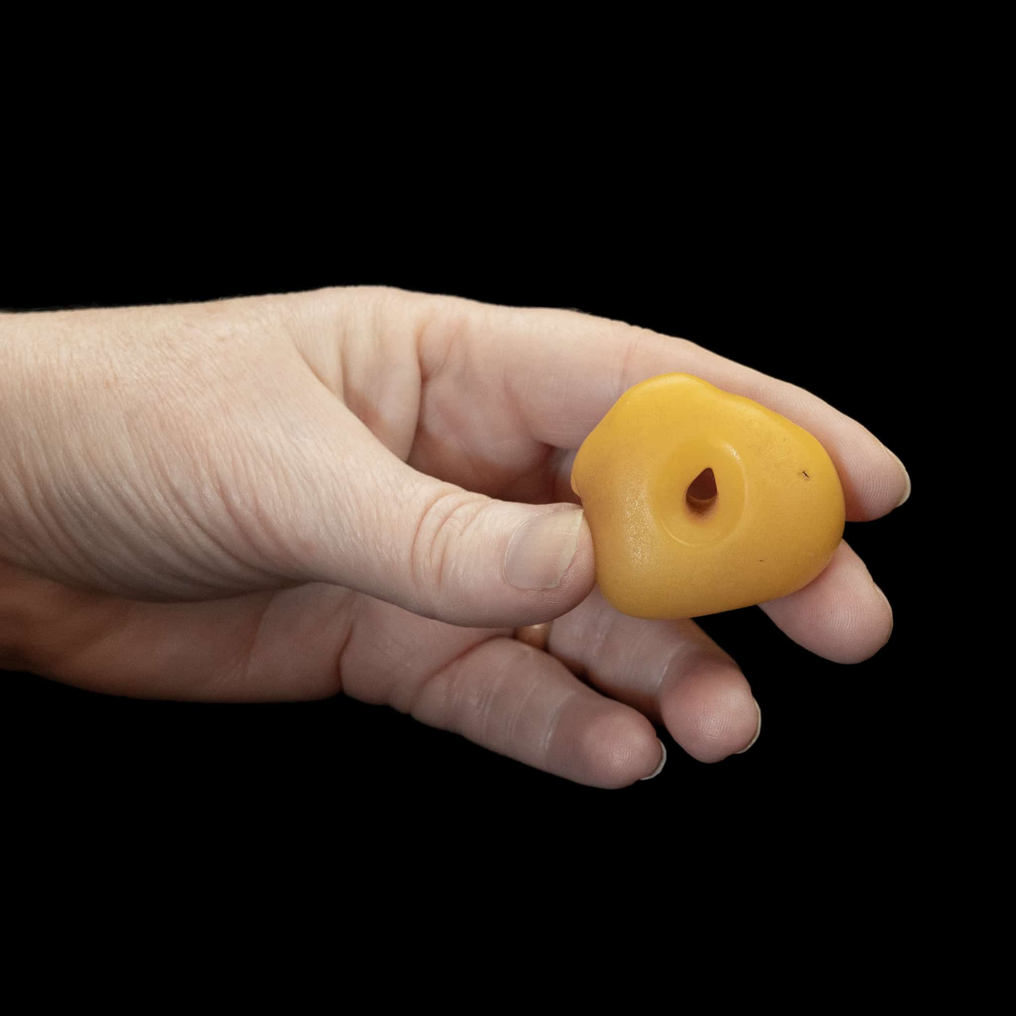 Genuine Antique Baltic Amber Bead | Vintage Ethnic Jewellery