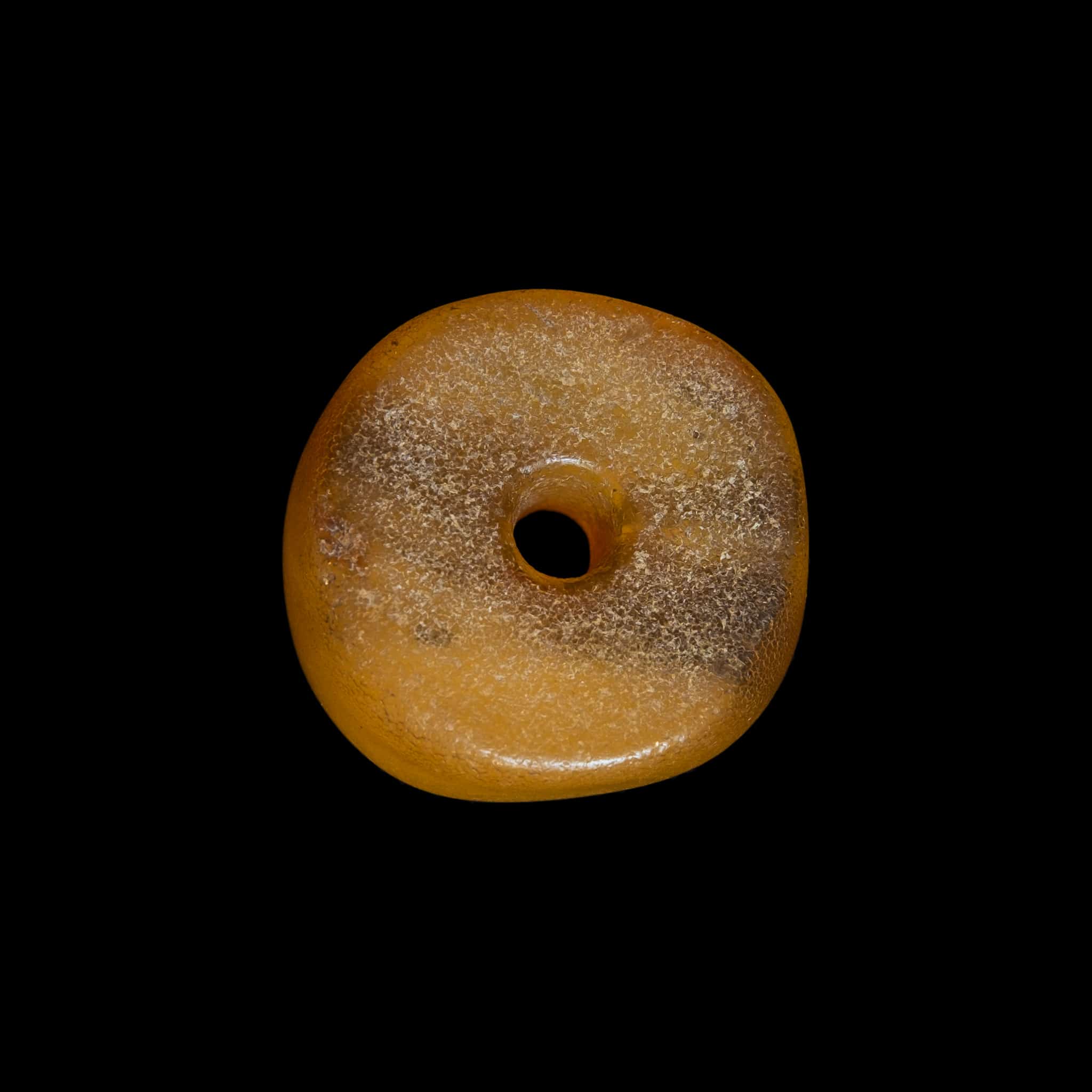 Genuine Antique Baltic Amber Bead | Vintage Ethnic Jewellery