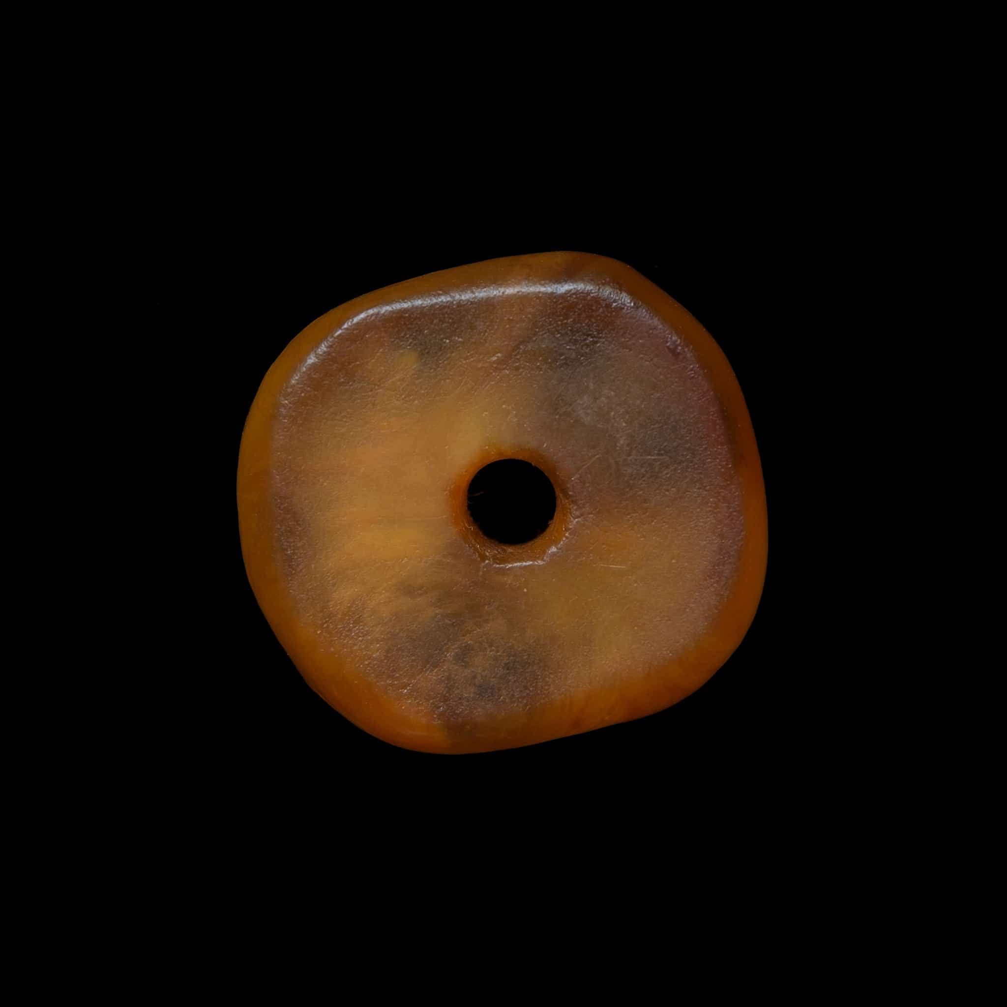 Genuine Antique Baltic Amber Bead | Vintage Ethnic Jewellery
