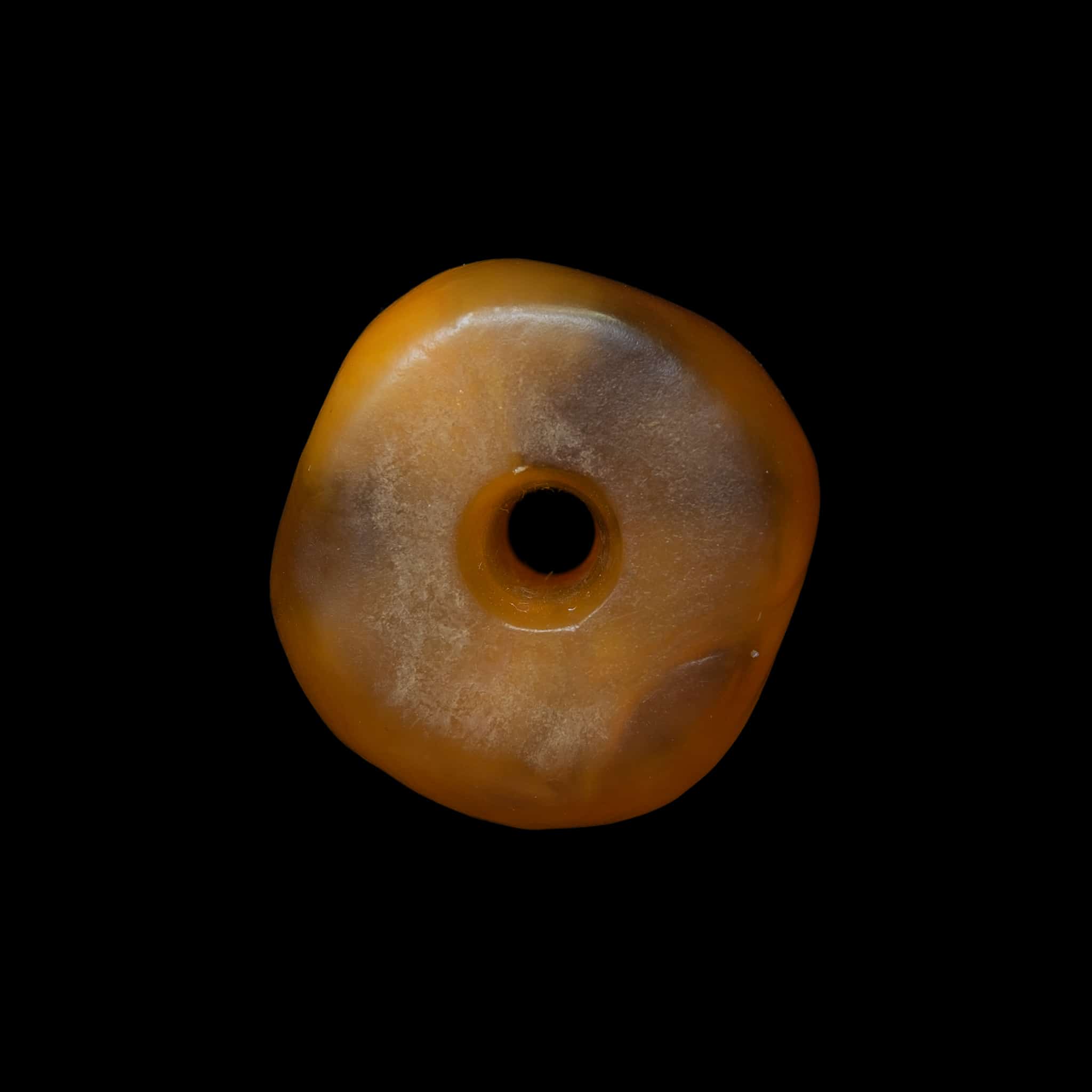 Genuine Antique Baltic Amber Bead | Vintage Ethnic Jewellery