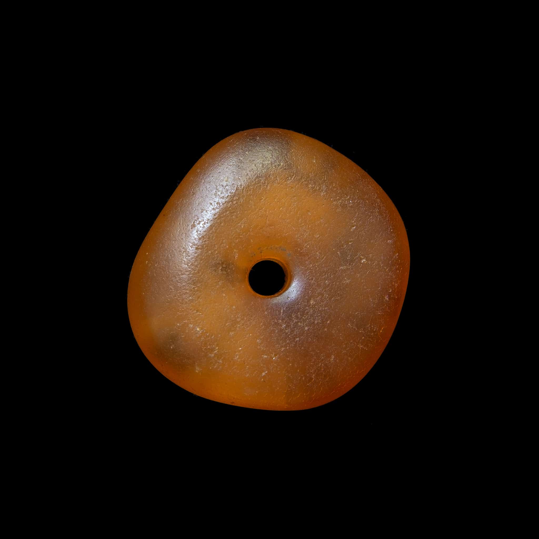 Genuine Antique Baltic Amber Bead | Vintage Ethnic Jewellery